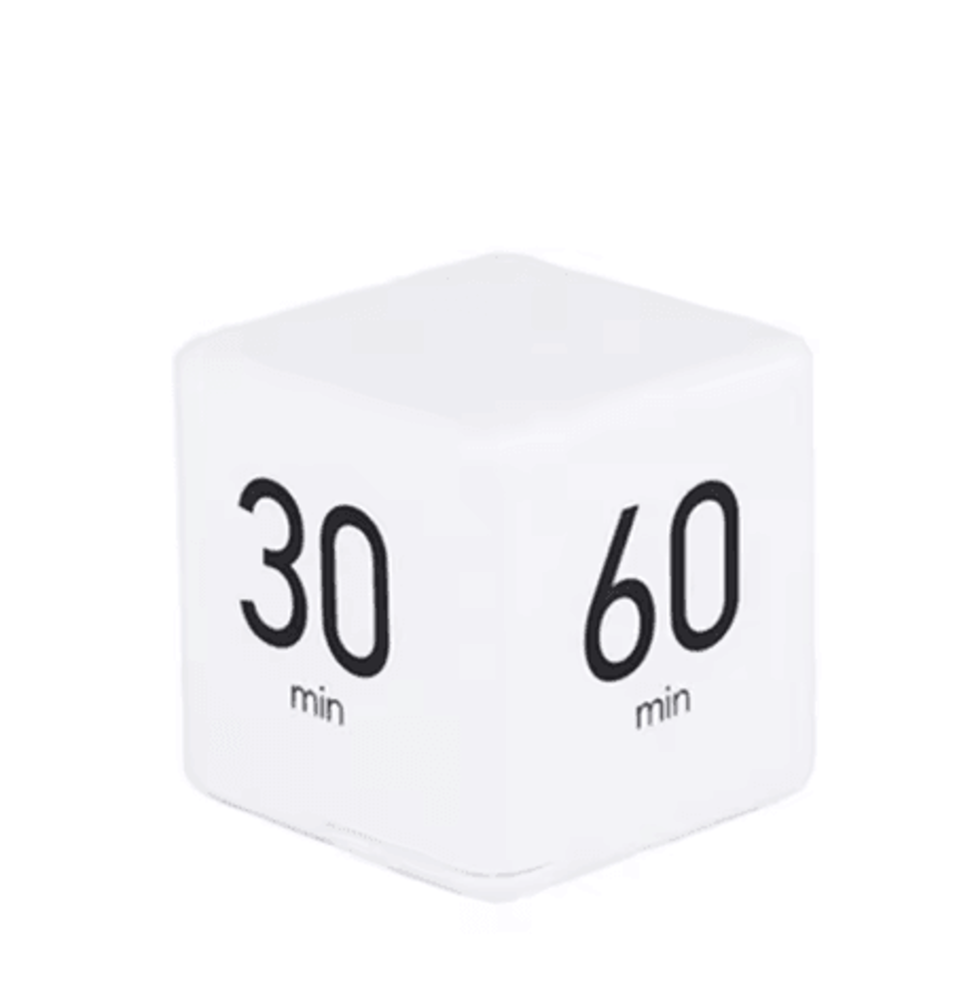 portable digital cube timer – 1/10/20/60-minute flip countdown alarm