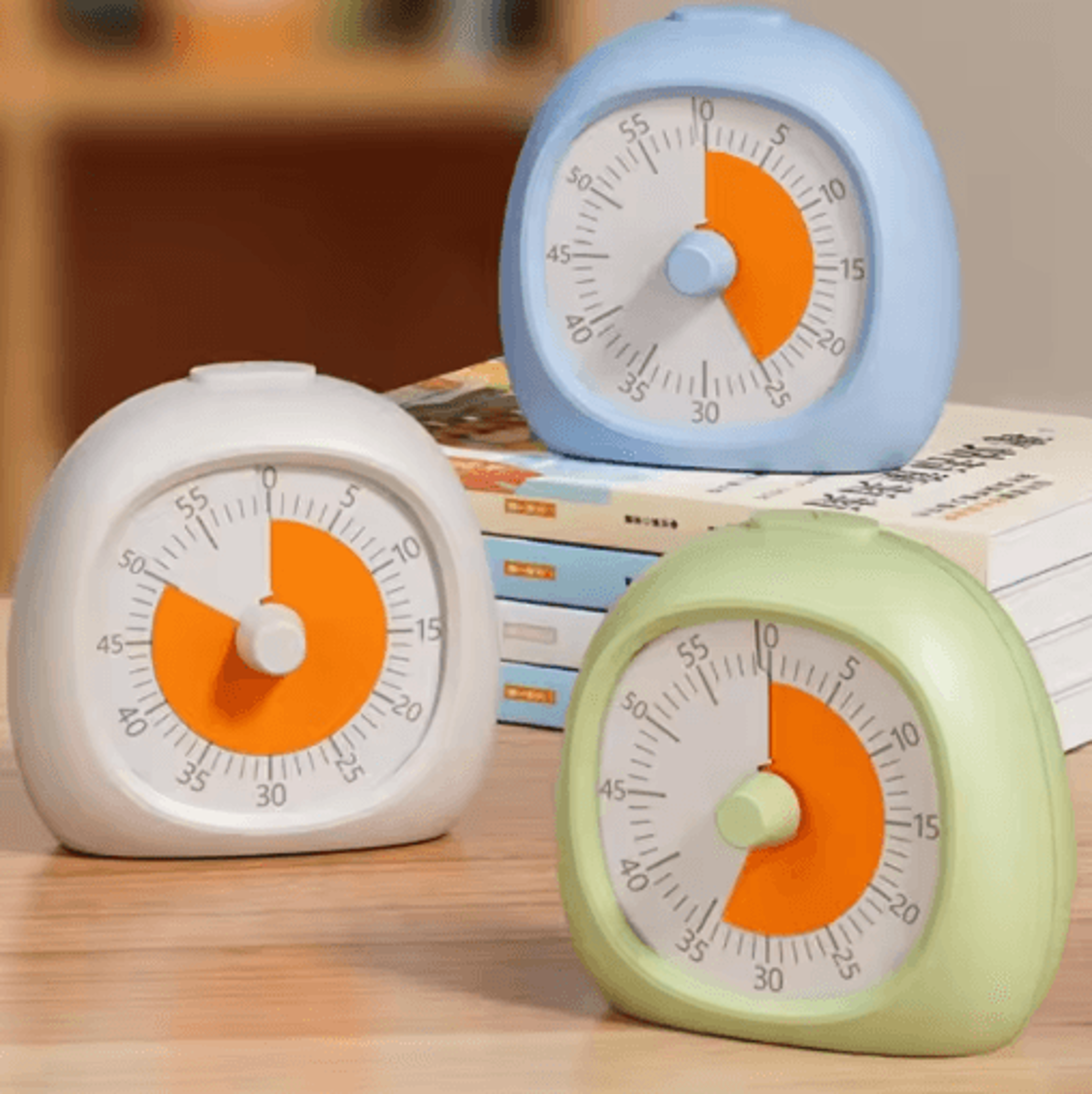 tinsol 60-minute visual timer – mute focus timer for kids & classroom