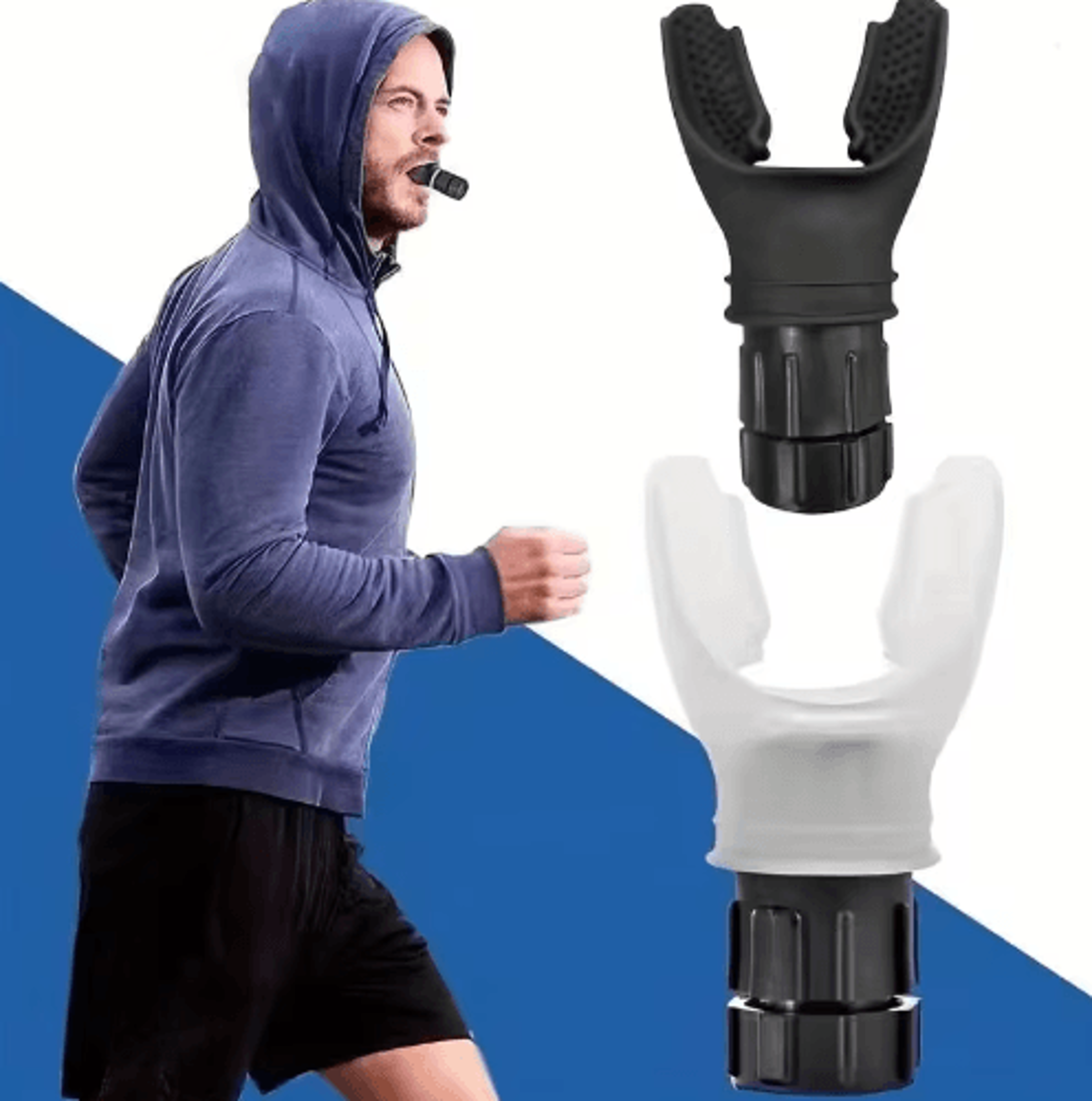 adjustable breathing trainer – durable respiratory fitness exerciser