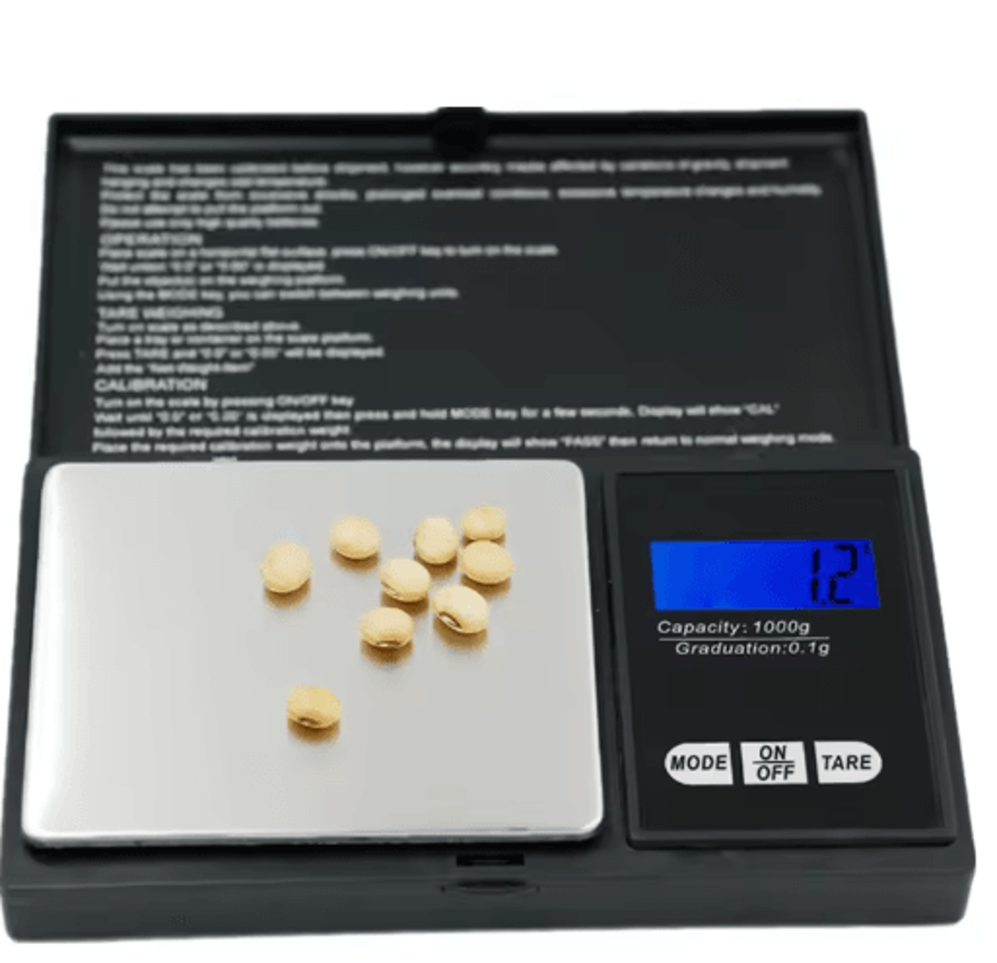 portable digital jewelry scale – precision gram weight balance