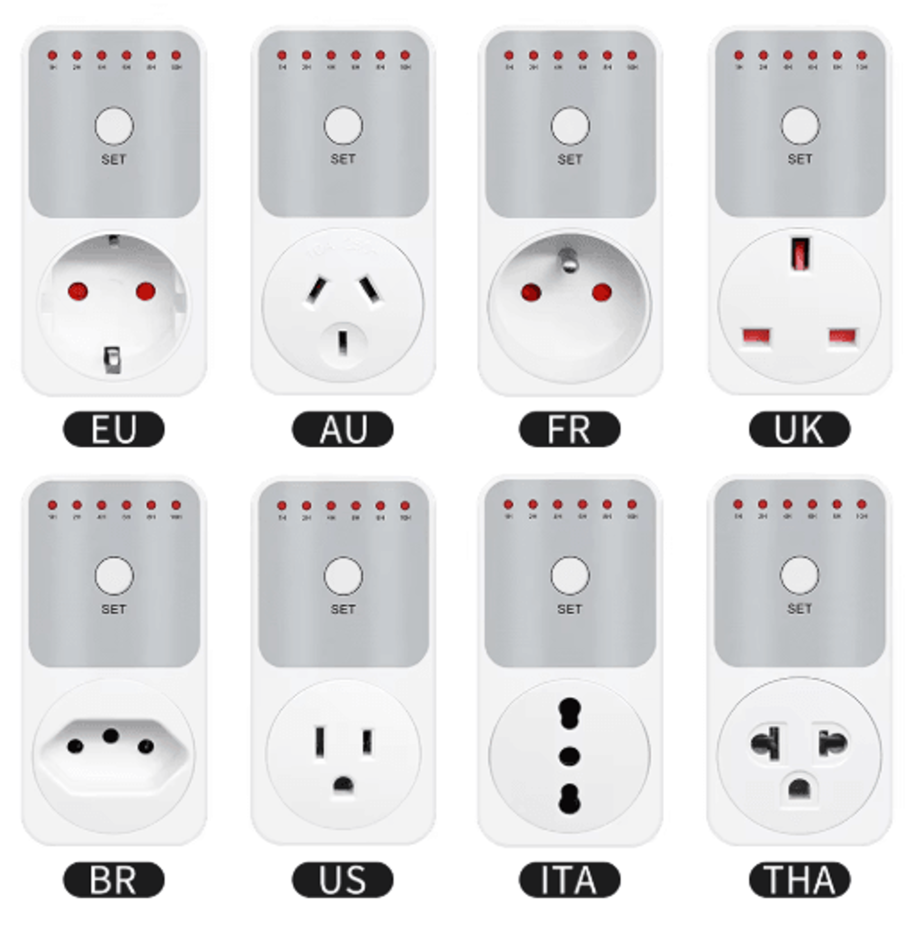 tm04 10-hour countdown timer socket – electronic plug-in switch