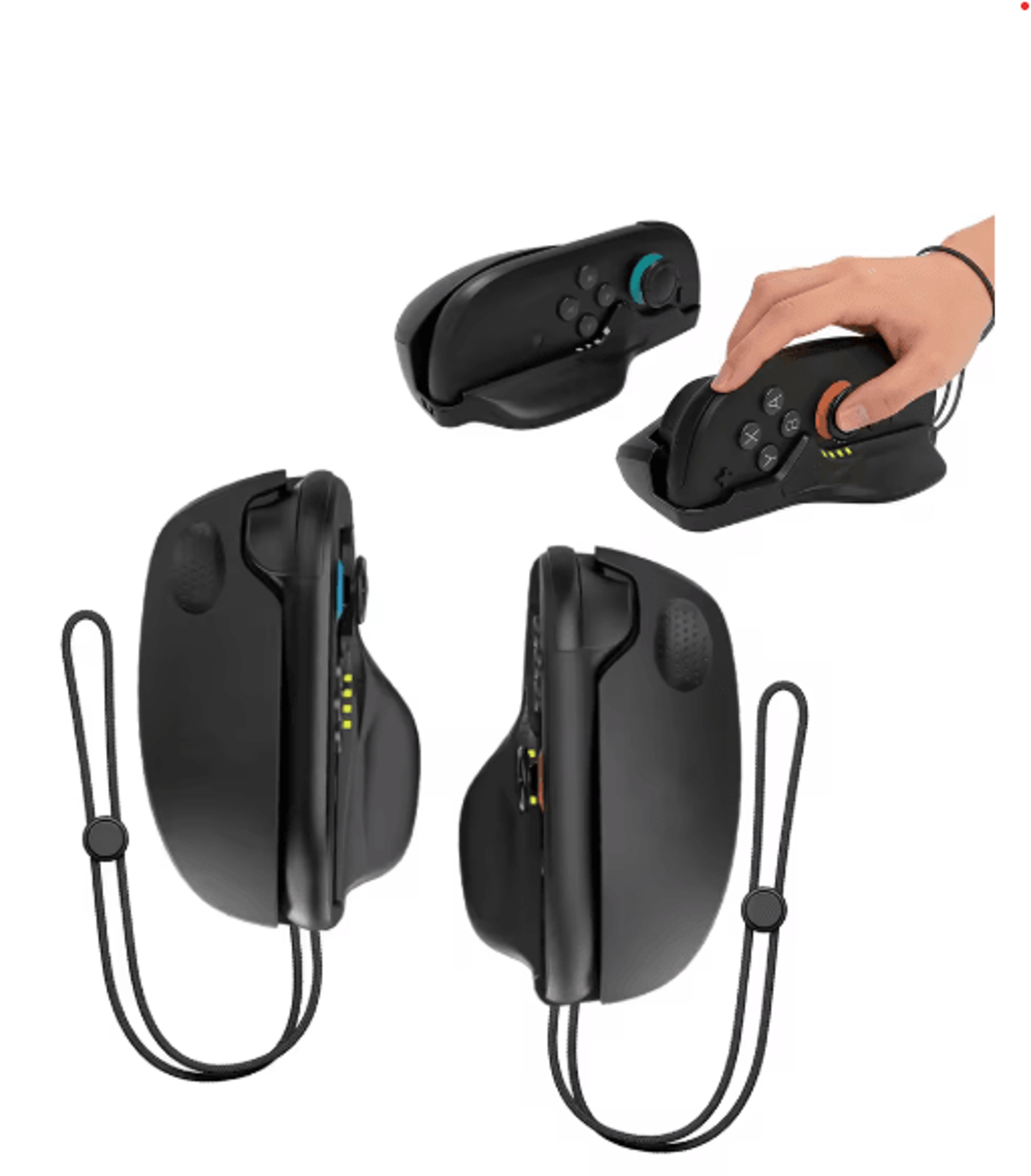 switch 2 joy-con mouse grip – ergonomic controller accessory for comfortable play