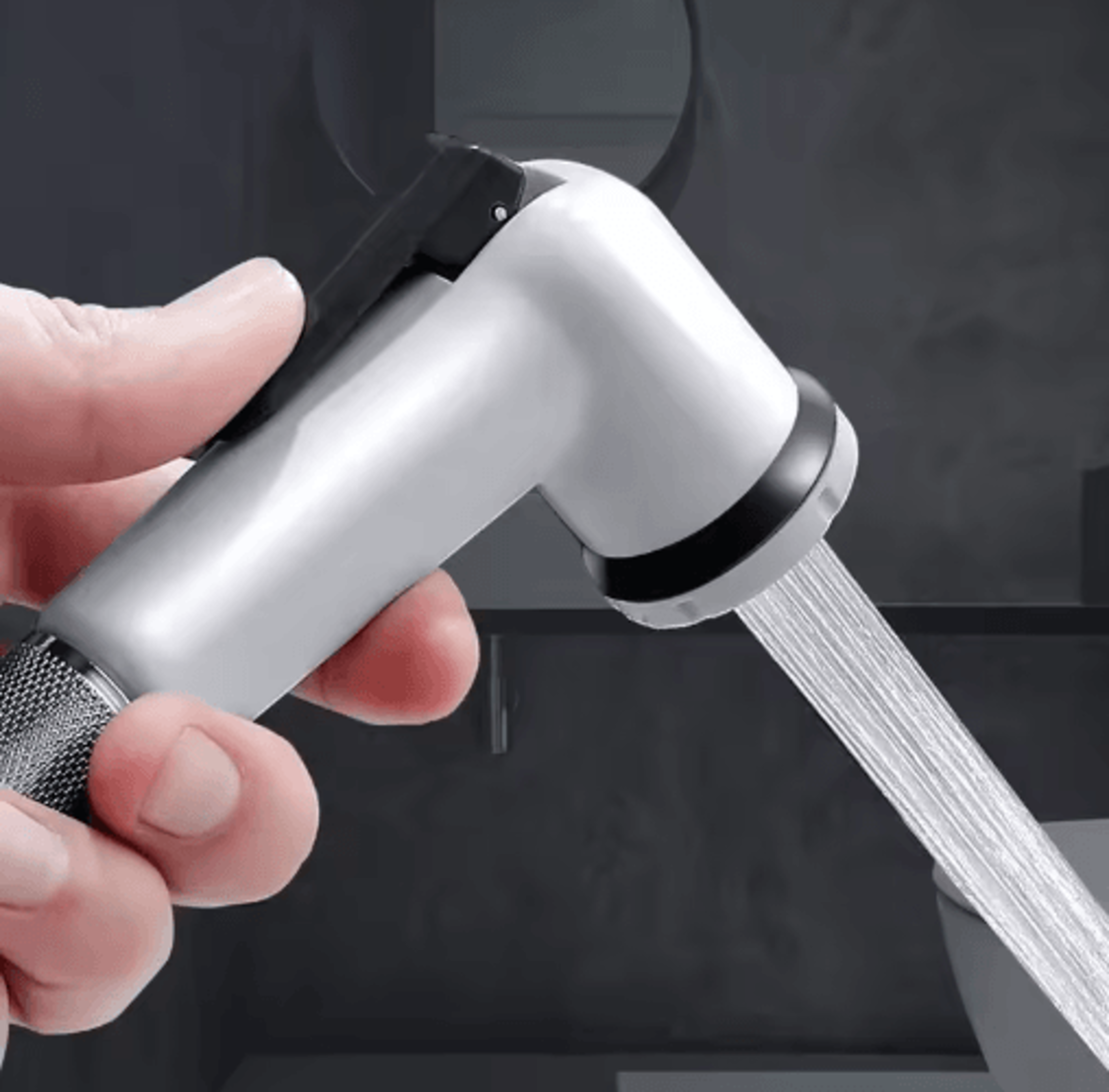 adjustable handheld bidet sprayer – toilet cleaning shower nozzle