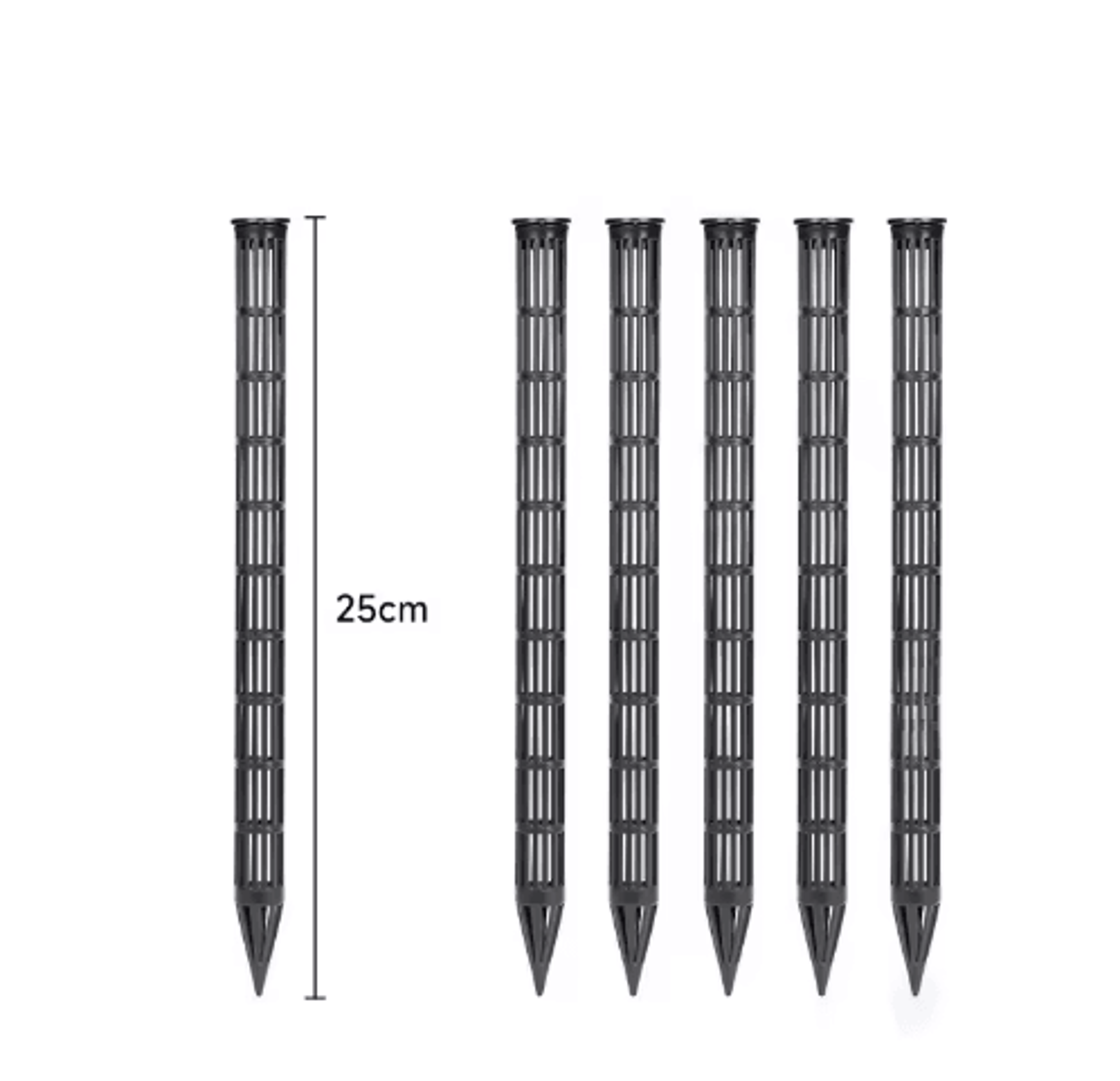 10/20pcs plant aeration tubes – pot root ventilation & watering helpers