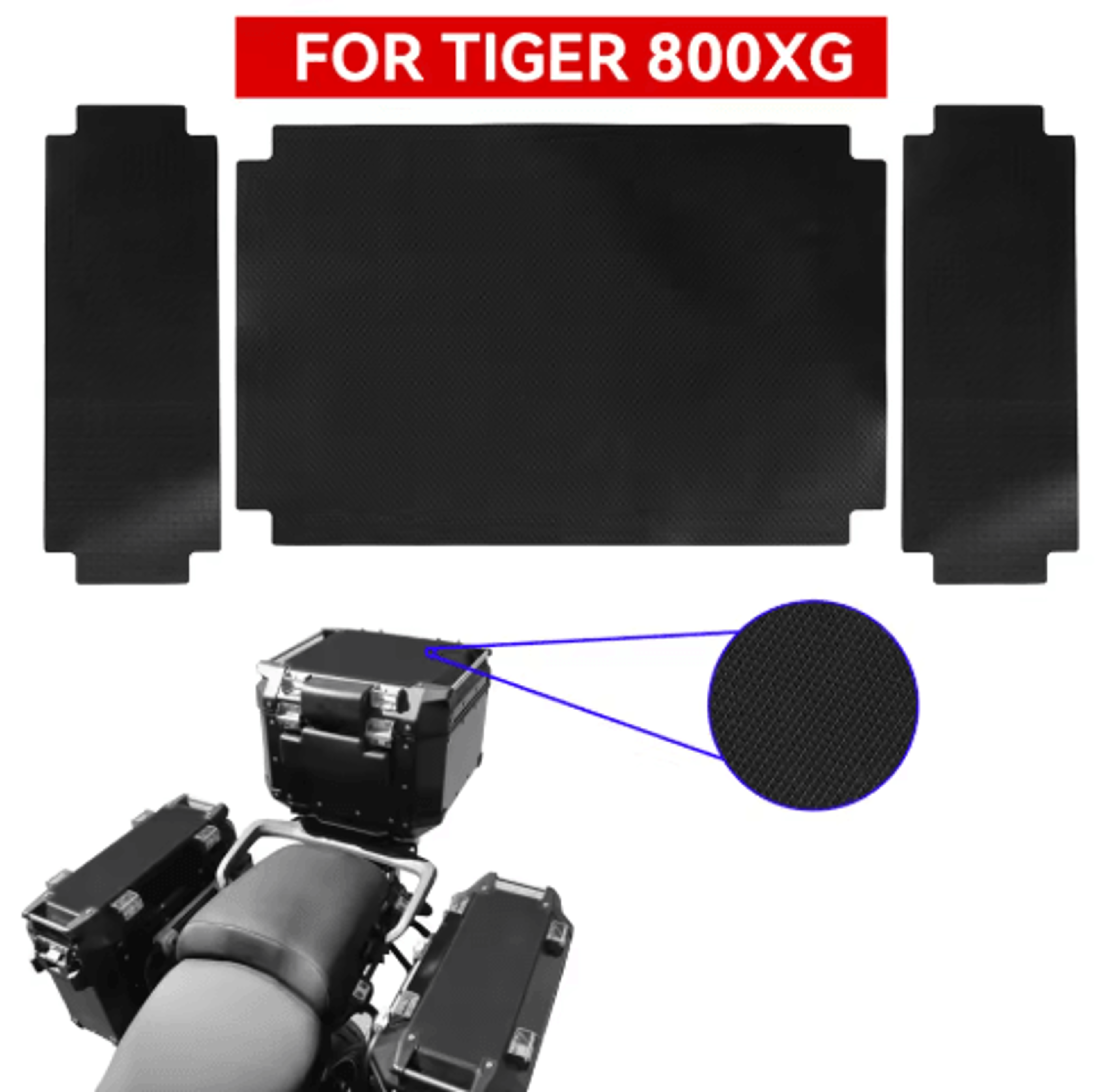 motorcycle side case protective pads for givi outback trekker 37l panniers