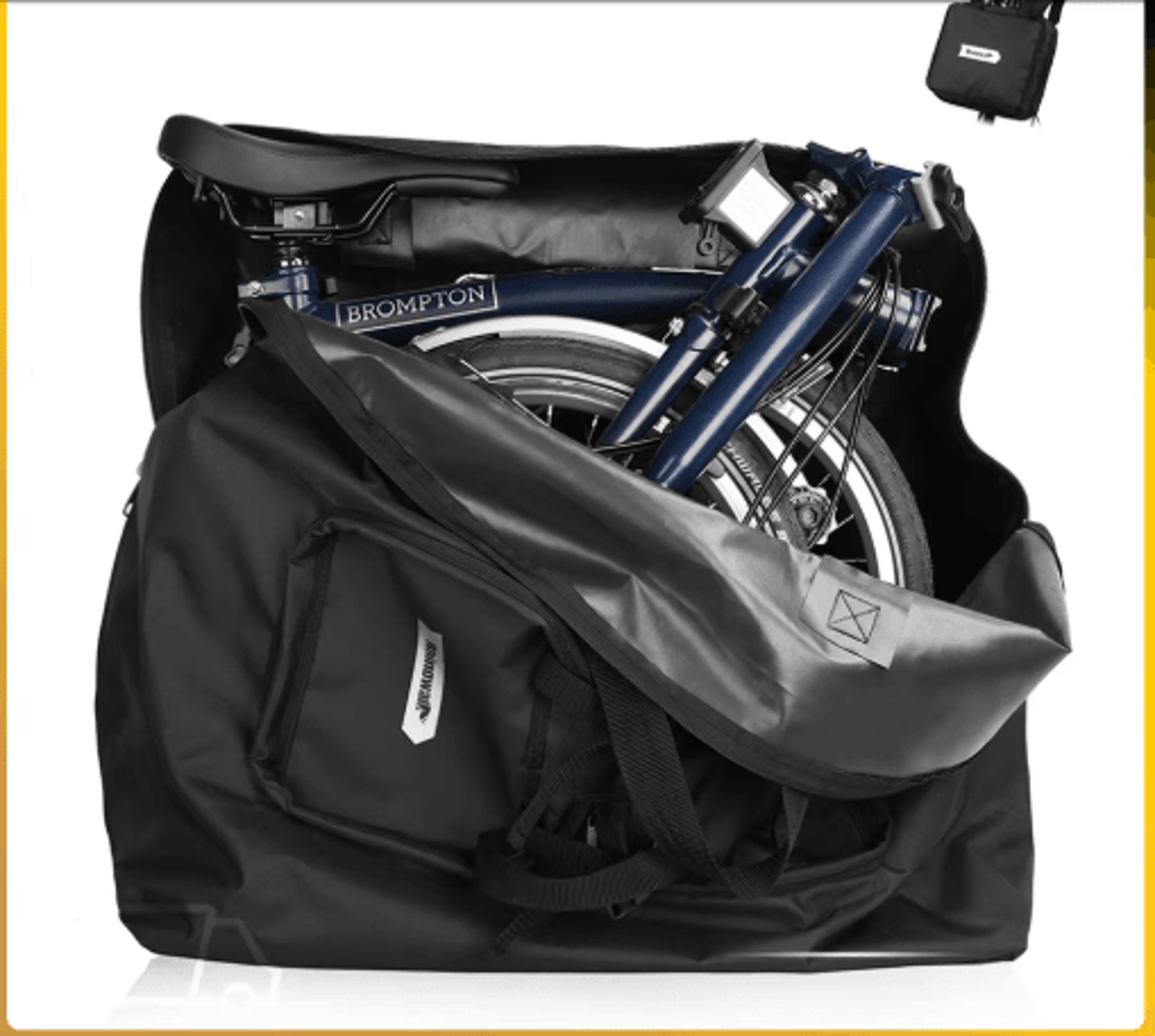 folding bike carry bag – portable storage for 14–20 inch bicycles