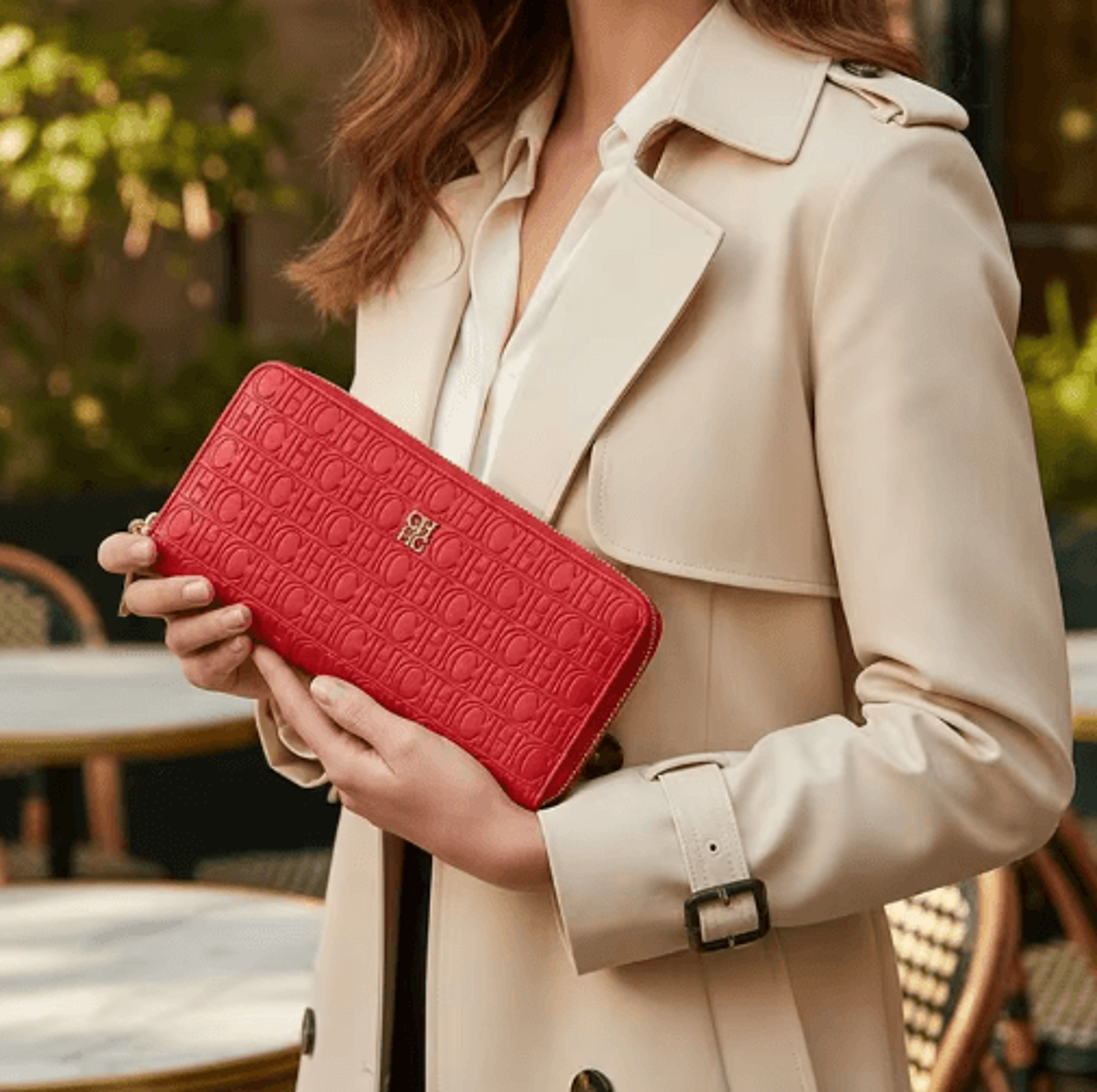 womens elegant long wallet – large capacity solid color clutch