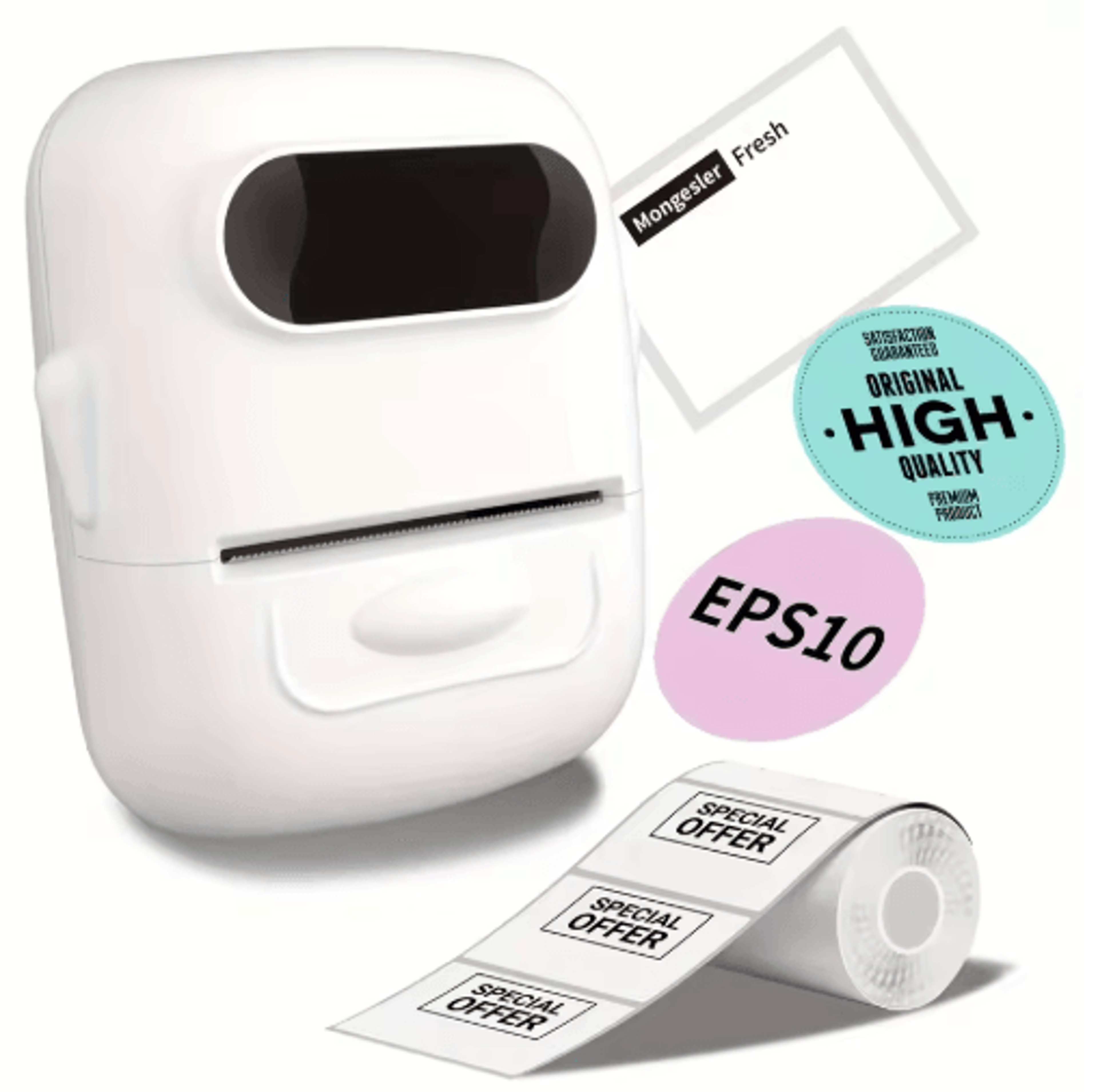 thermal label printer – custom sticker maker for home & business