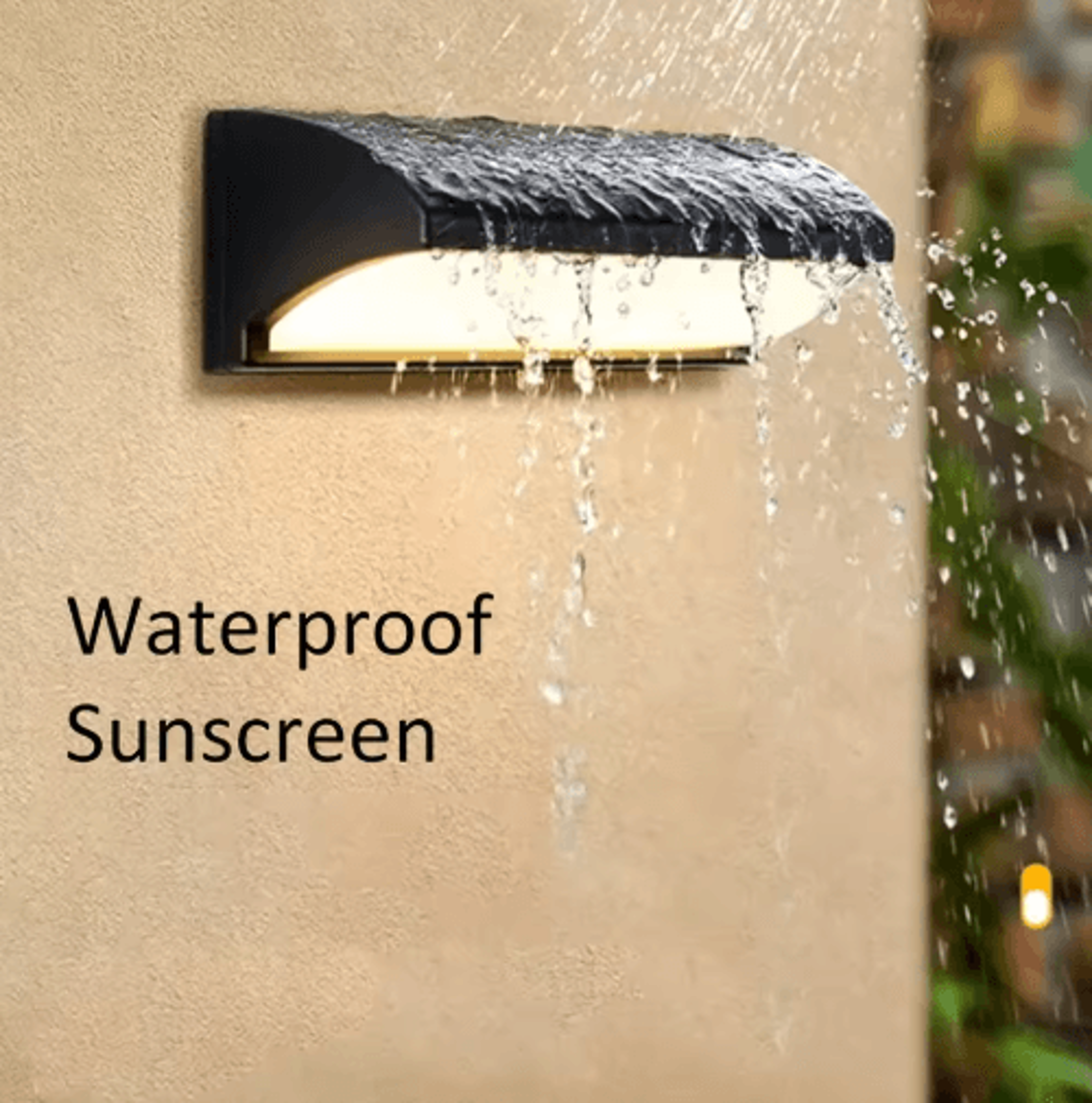 waterproof outdoor led wall light – 110v/220v modern porch & garden lamp