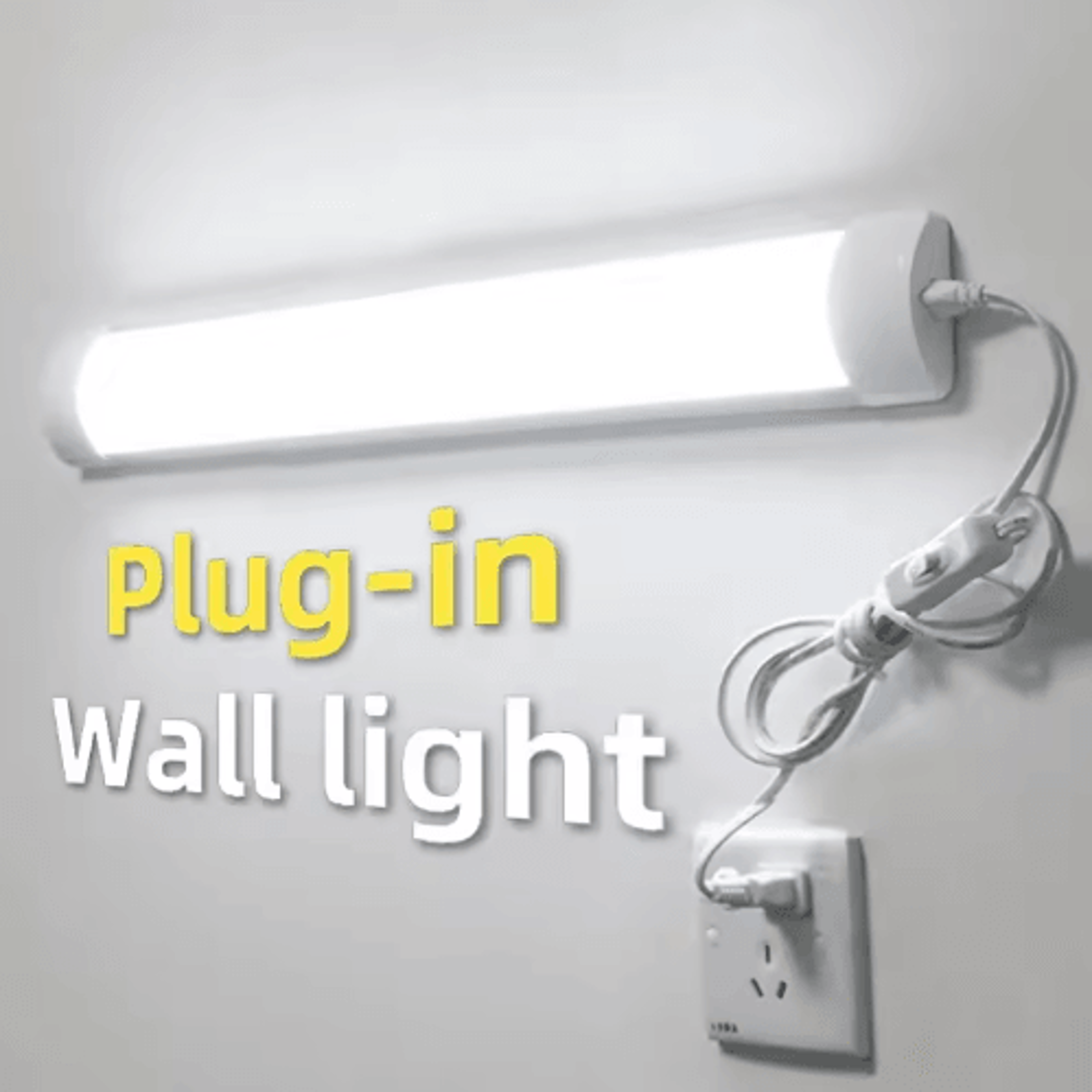 ultra-thin led tube bar light – 10w/20w under cabinet & wall lamp