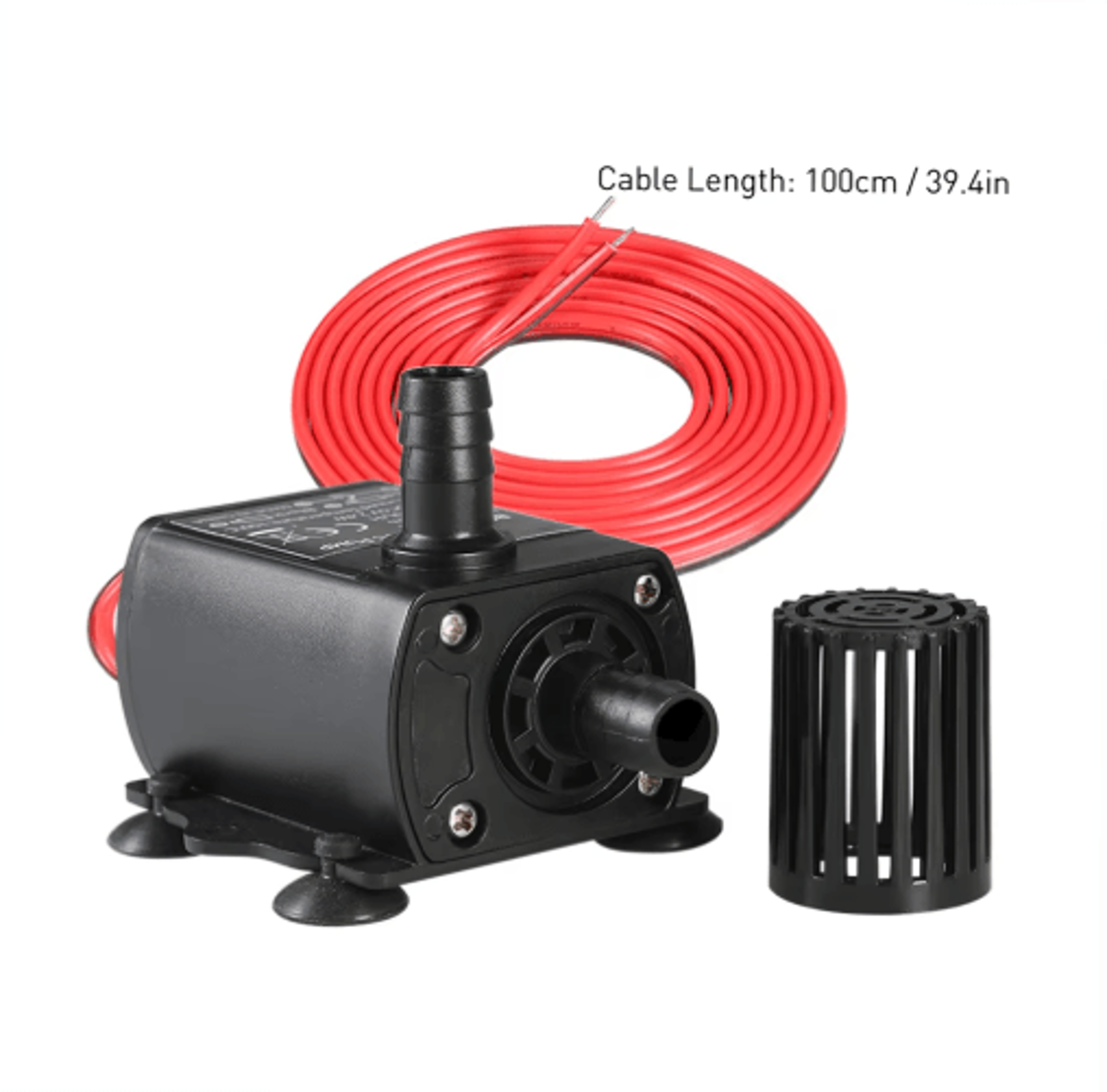 12v mini brushless submersible water pump – ultra-quiet 5w aquarium & fountain pump