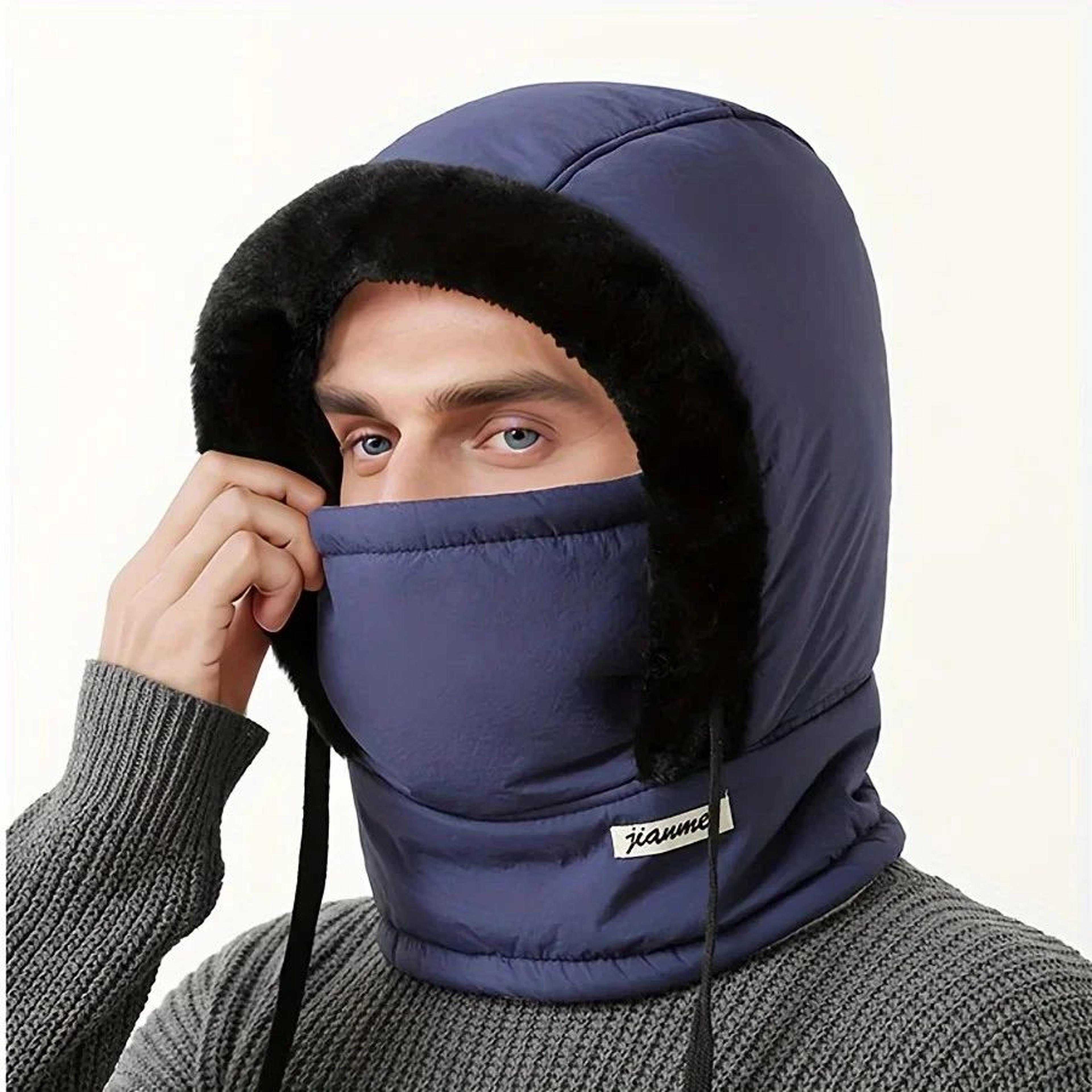 winter cycling hat with ear protection thermal warm cap for men and women