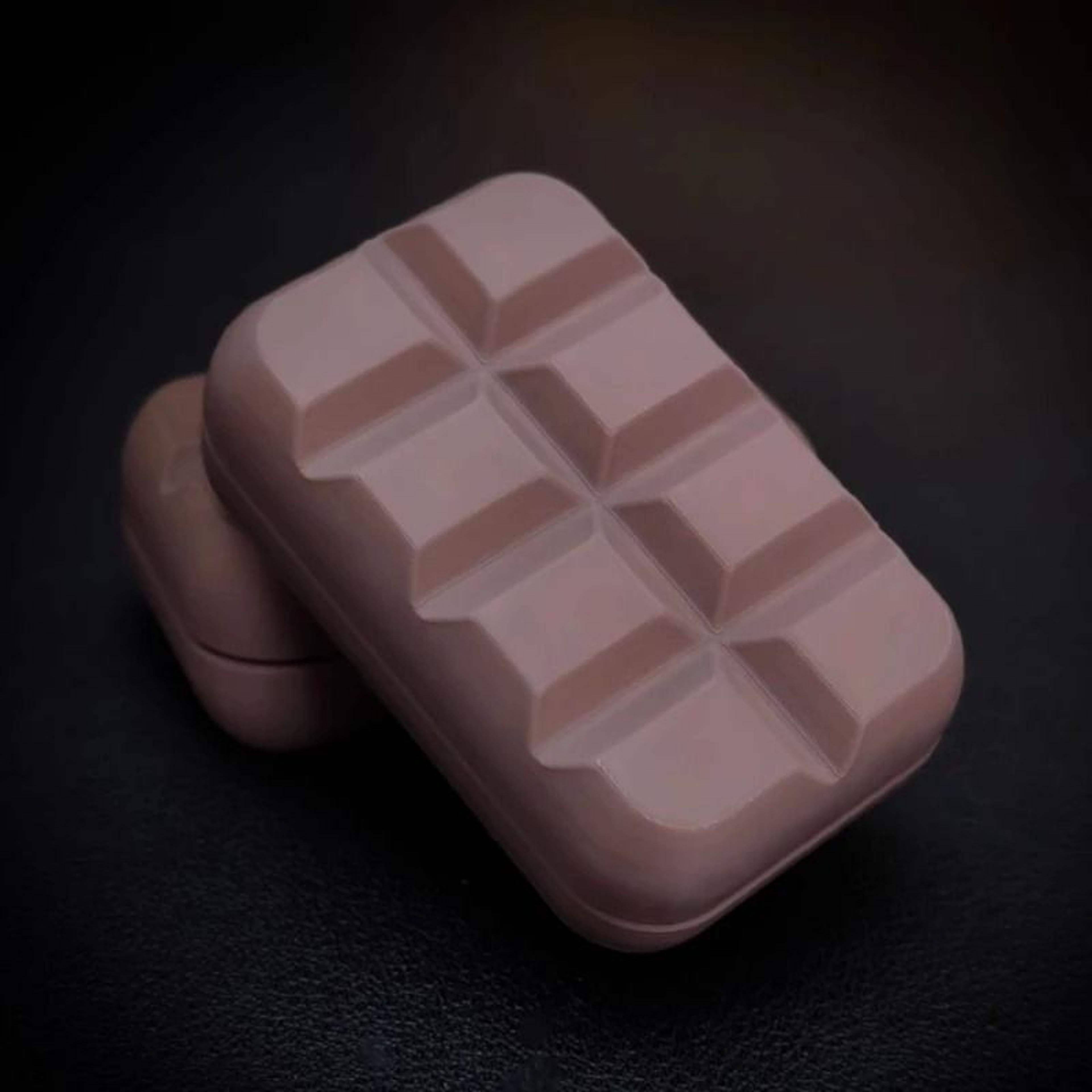 magnetic push card fidget slider chocolate style stress relief edc toy