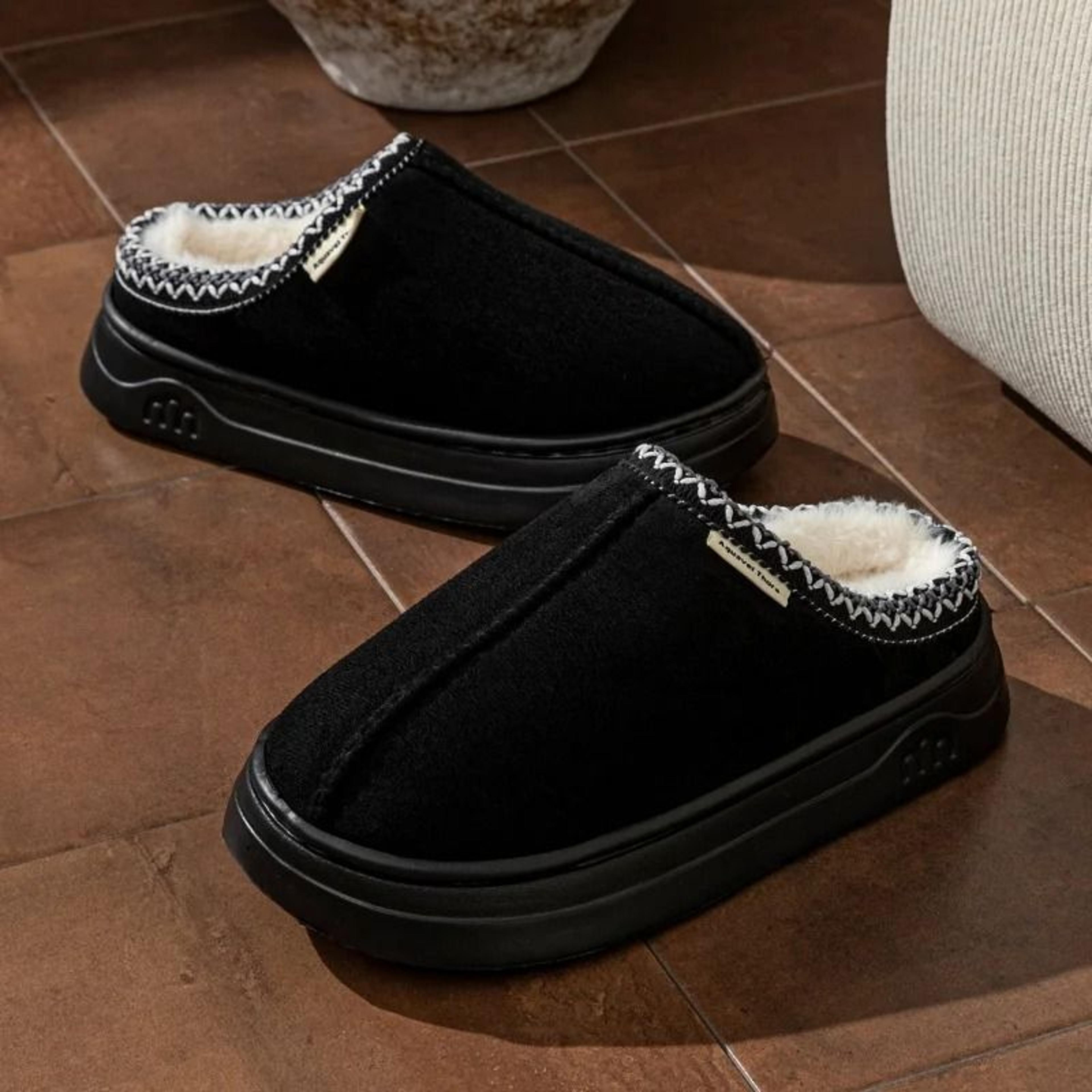 women winter slipper boots warm non slip thick sole indoor outdoor shoes