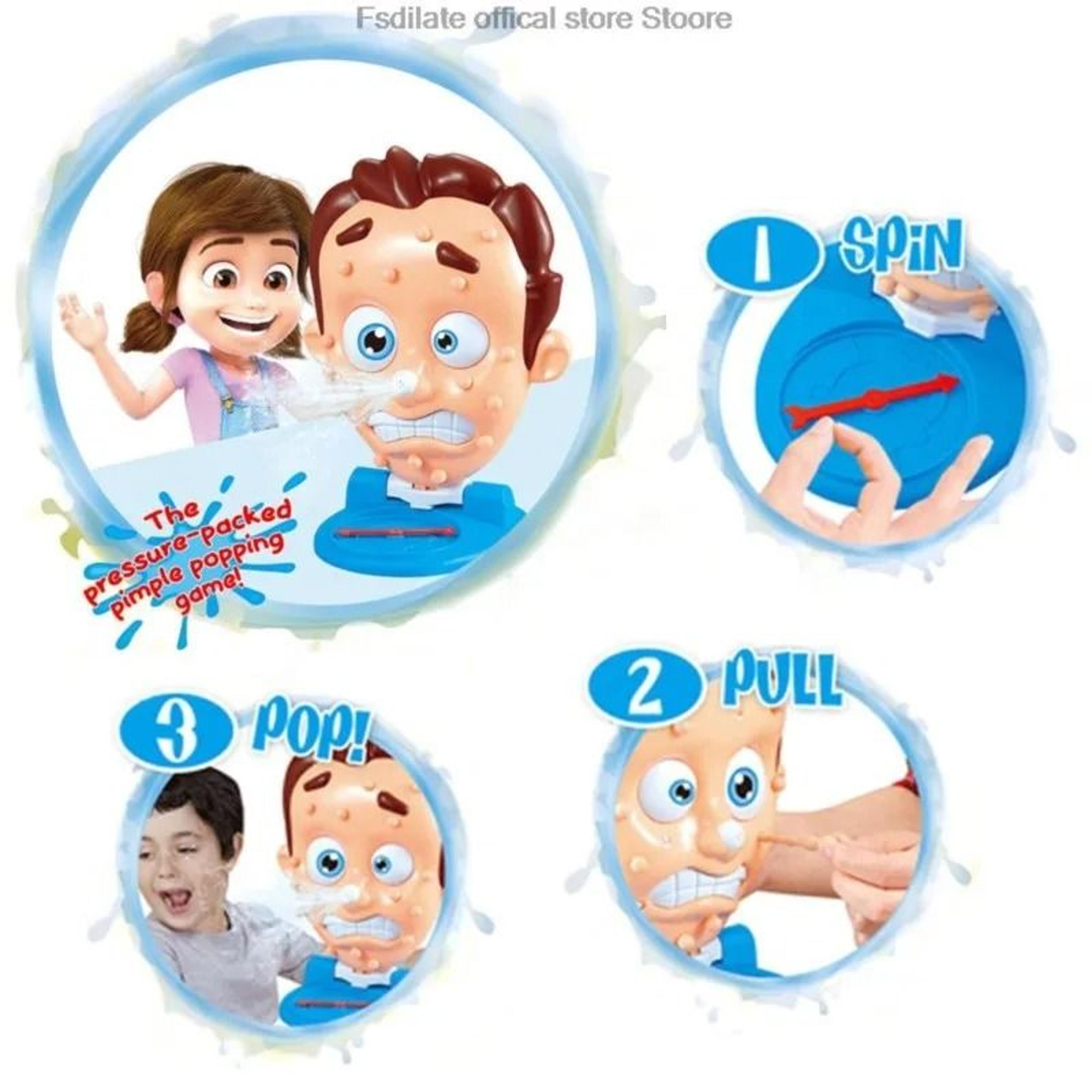 interactive water spray desktop game fidget toy party prank game for kids