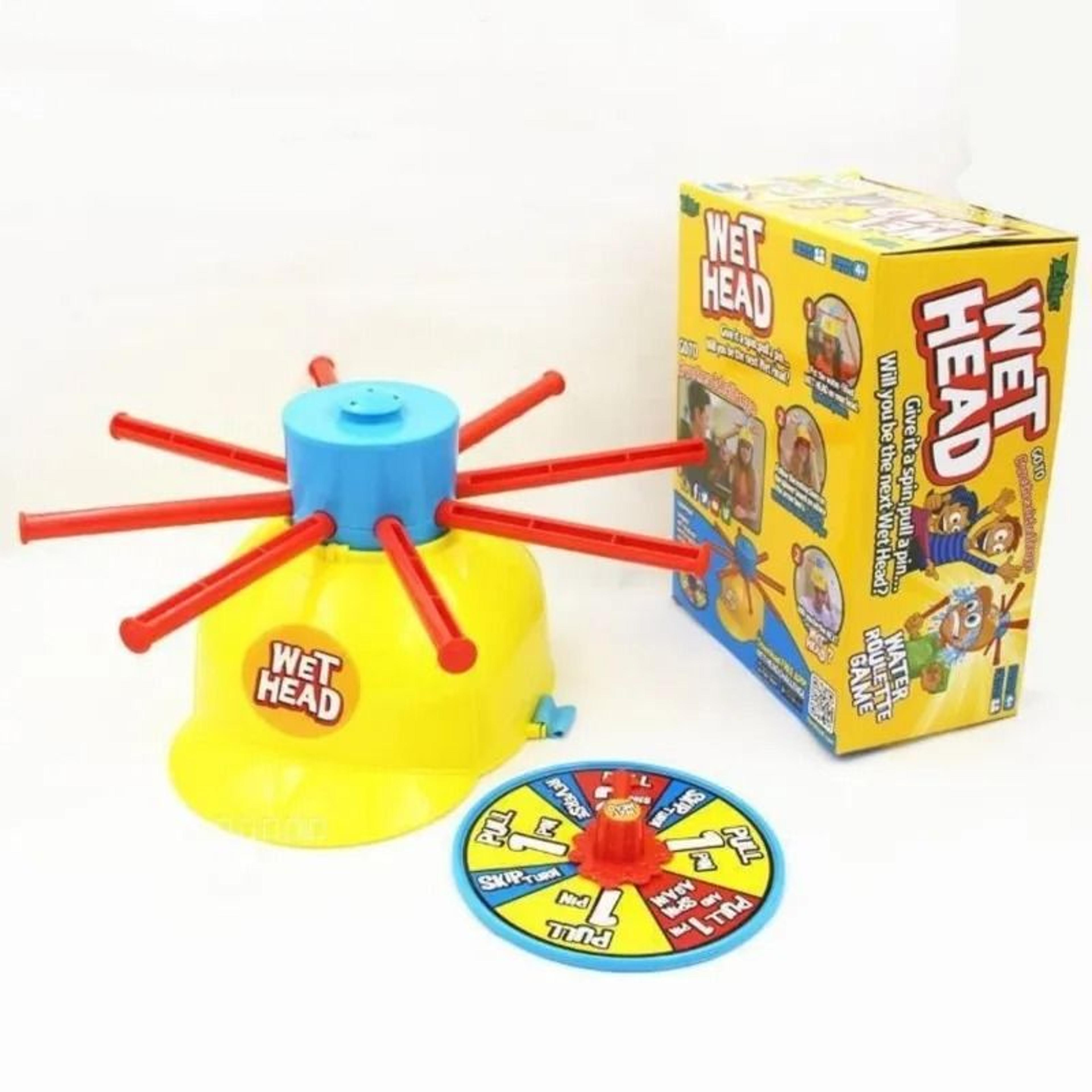 wet head game water challenge hat interactive party game for kids and families