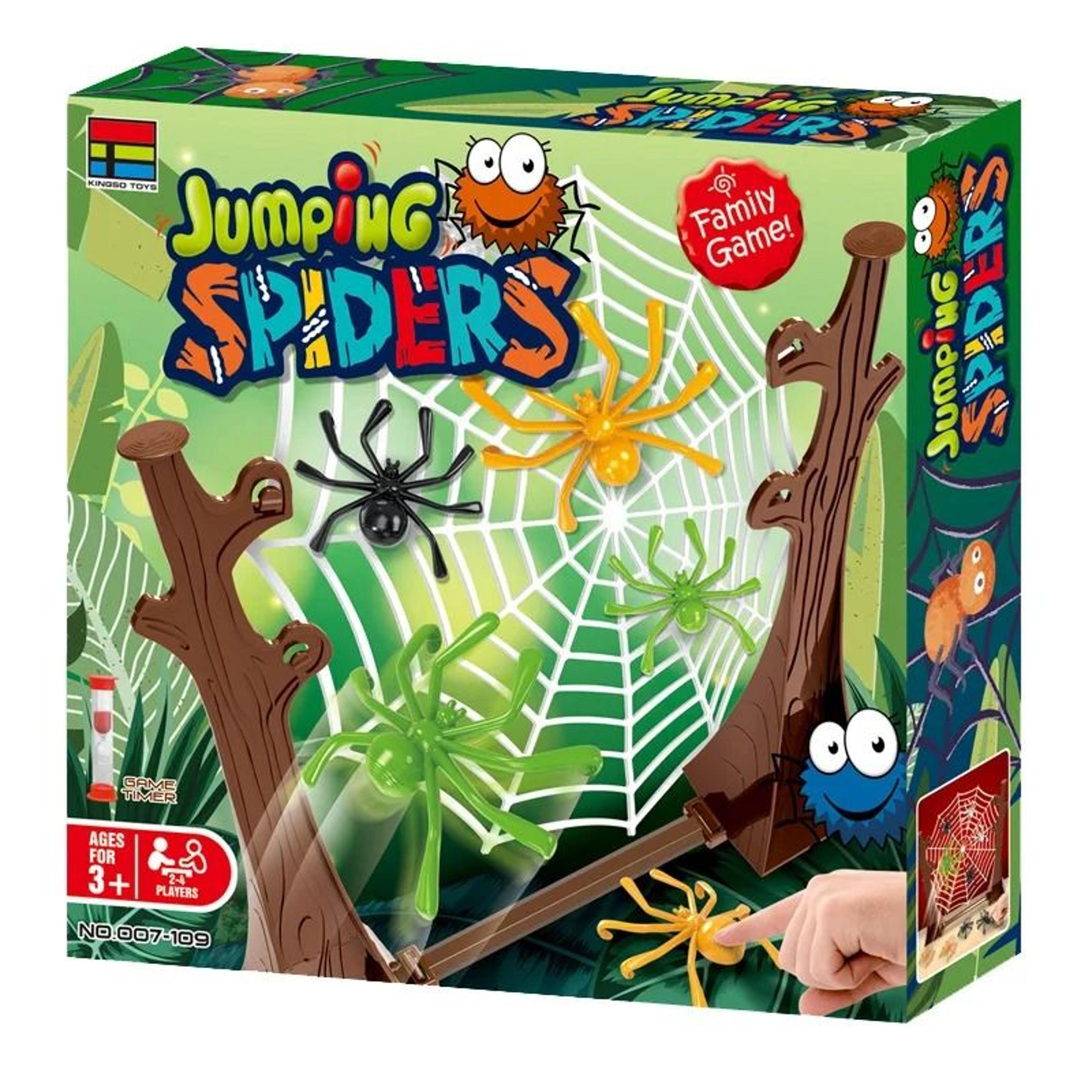 bouncing spider game interactive family party board game for kids and adults