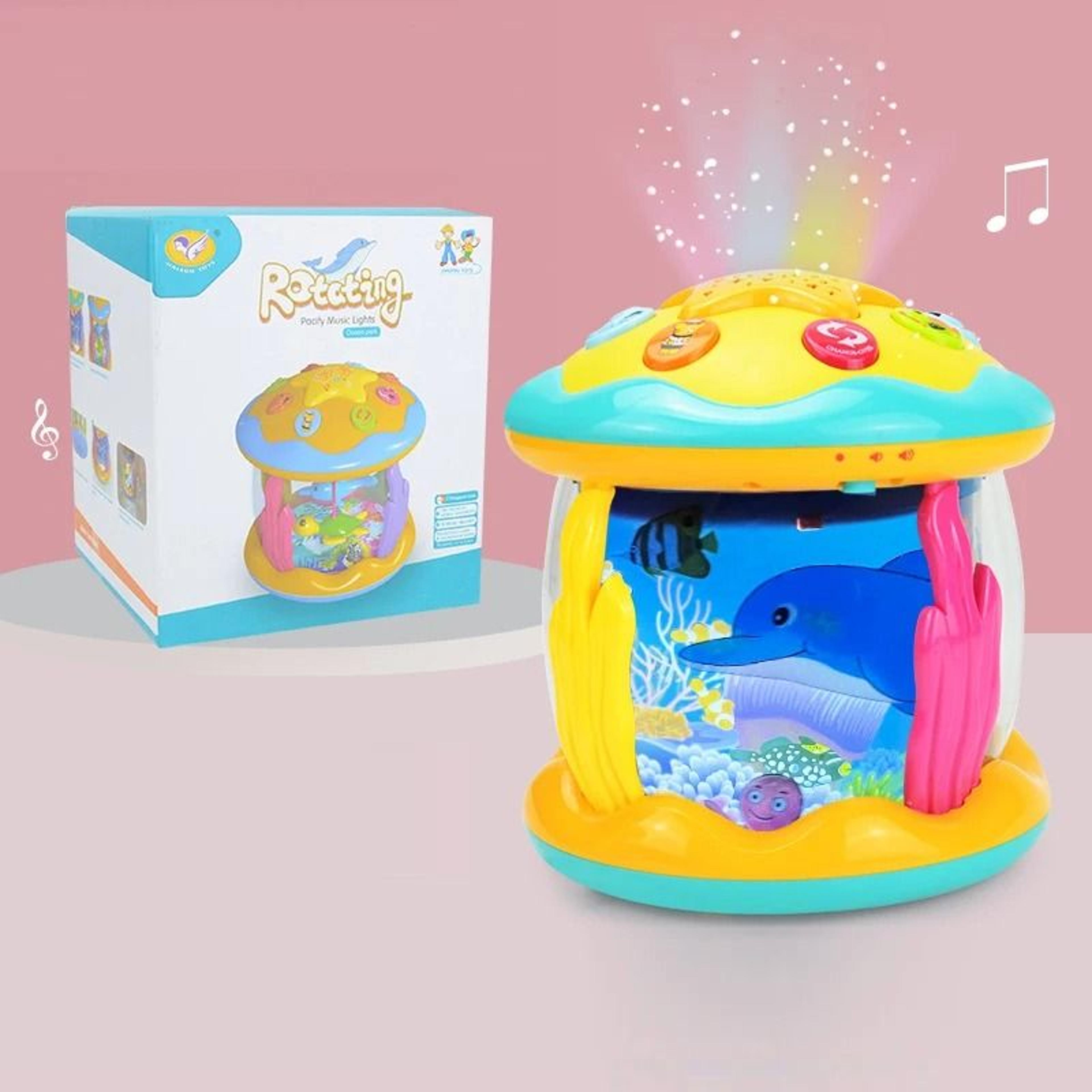 ocean light musical projector toy montessori sensory learning toy for toddlers