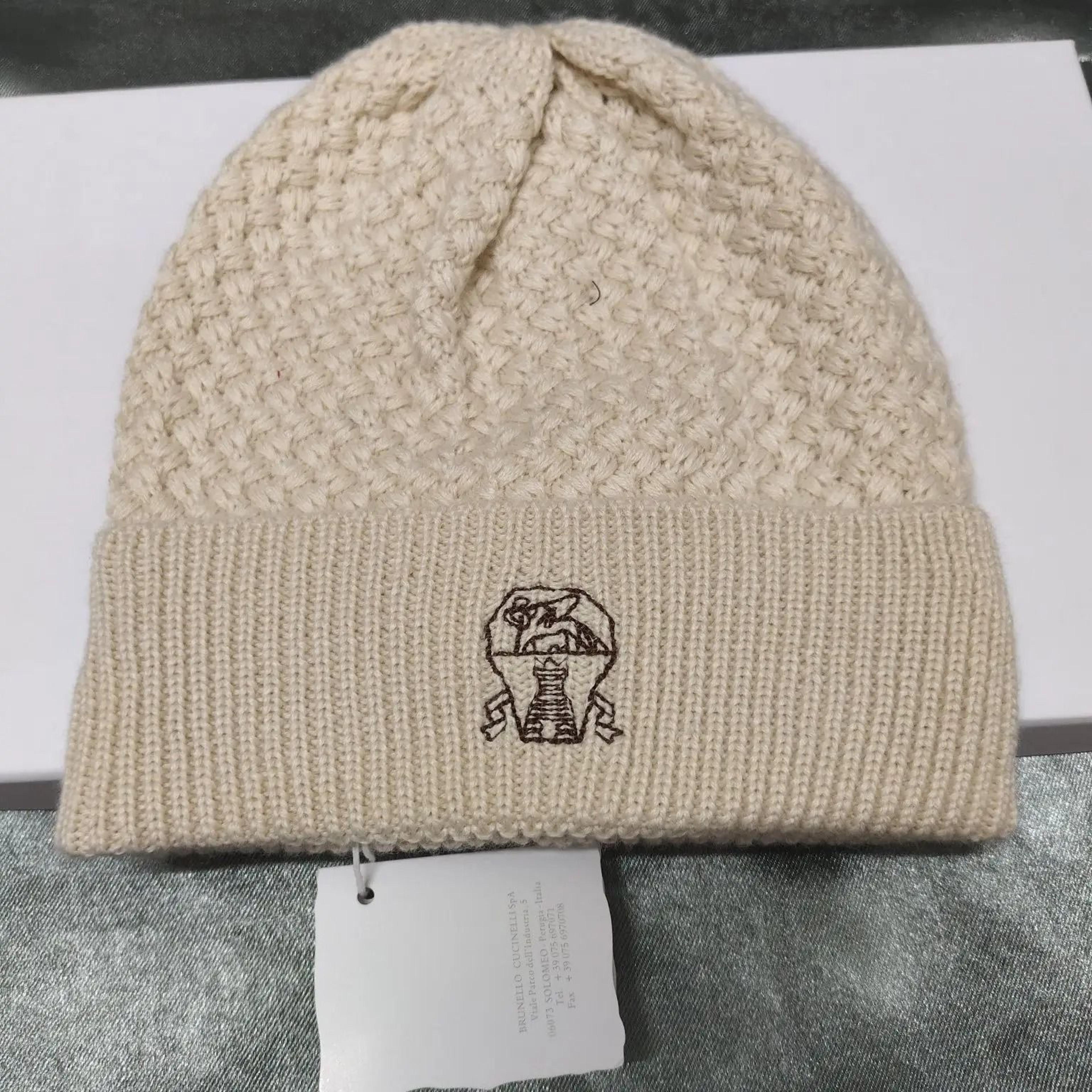 dopamine knit wool beanie unisex winter ear protector hat
