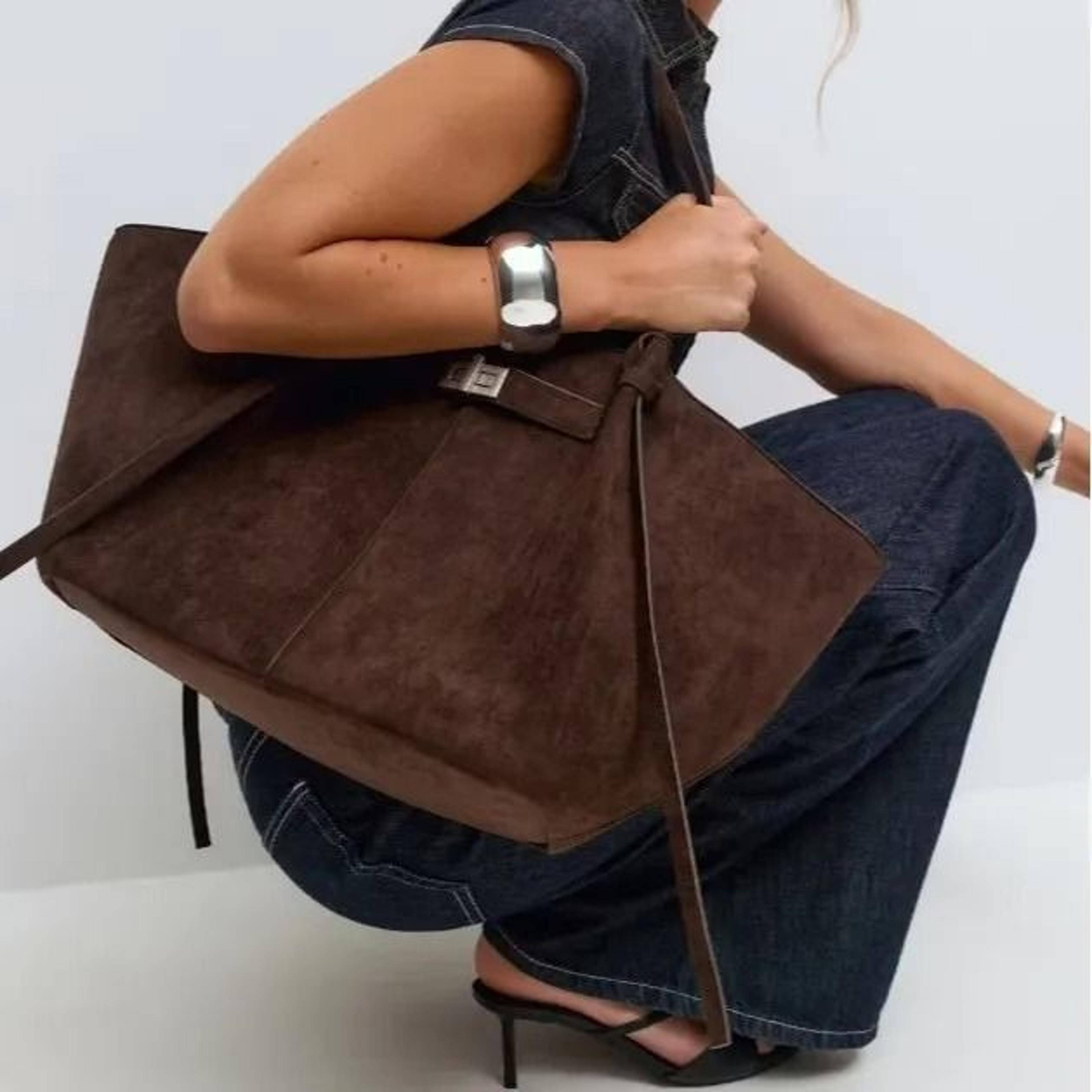 large capacity commuter tote shoulder bag for women minimalist everyday carry