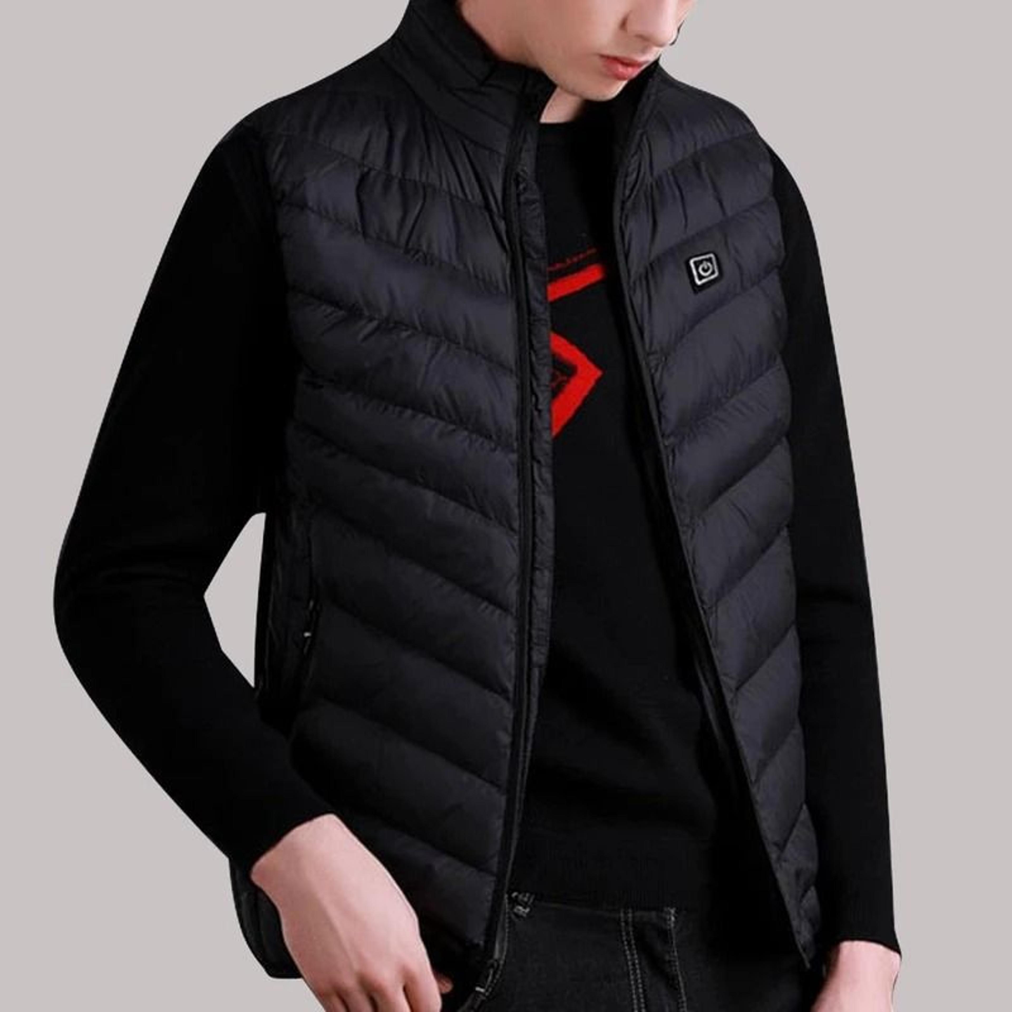 usb heated vest for men & women, adjustable core warmth for winter comfort