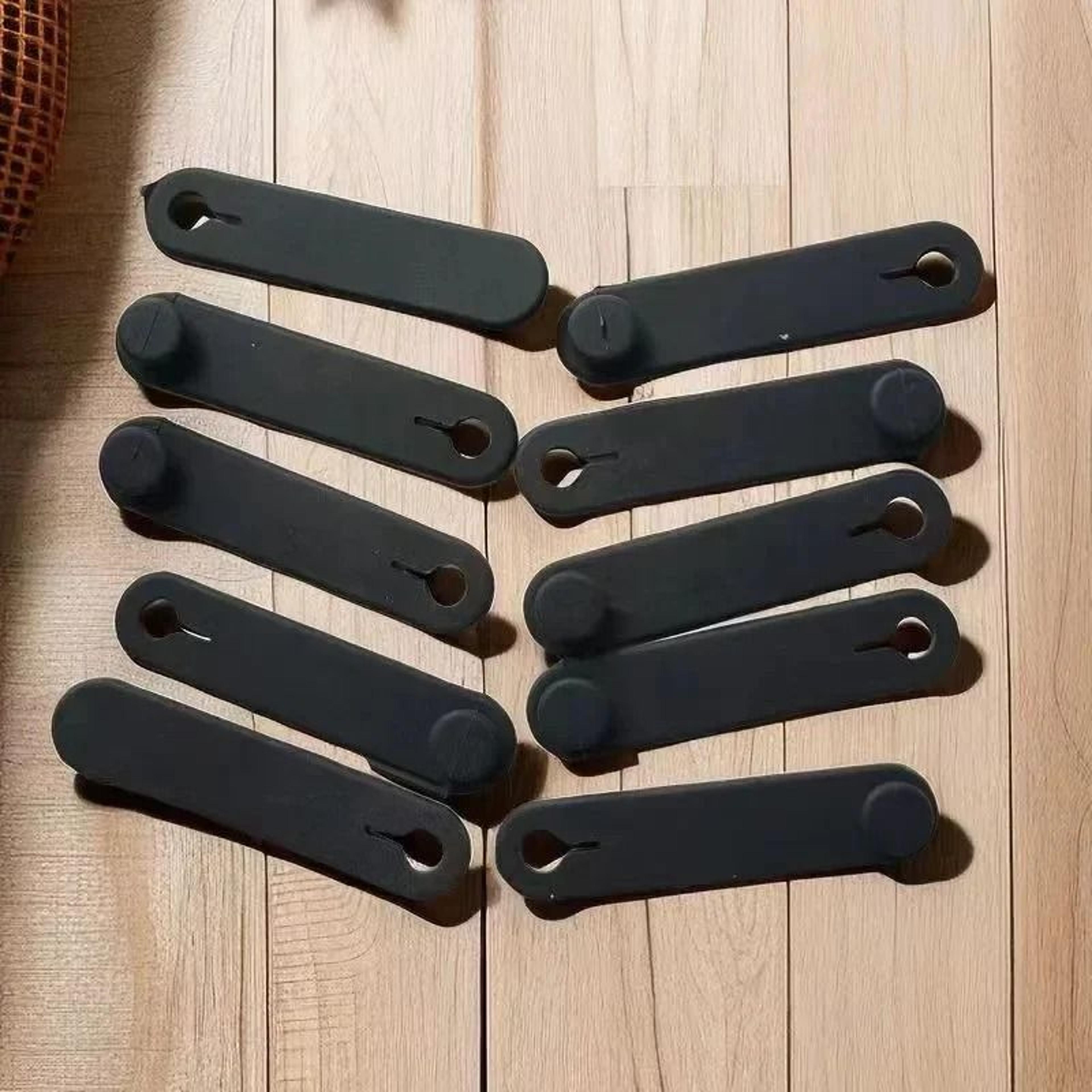 motorcycle rubber cable ties frame securing bands 10 pack