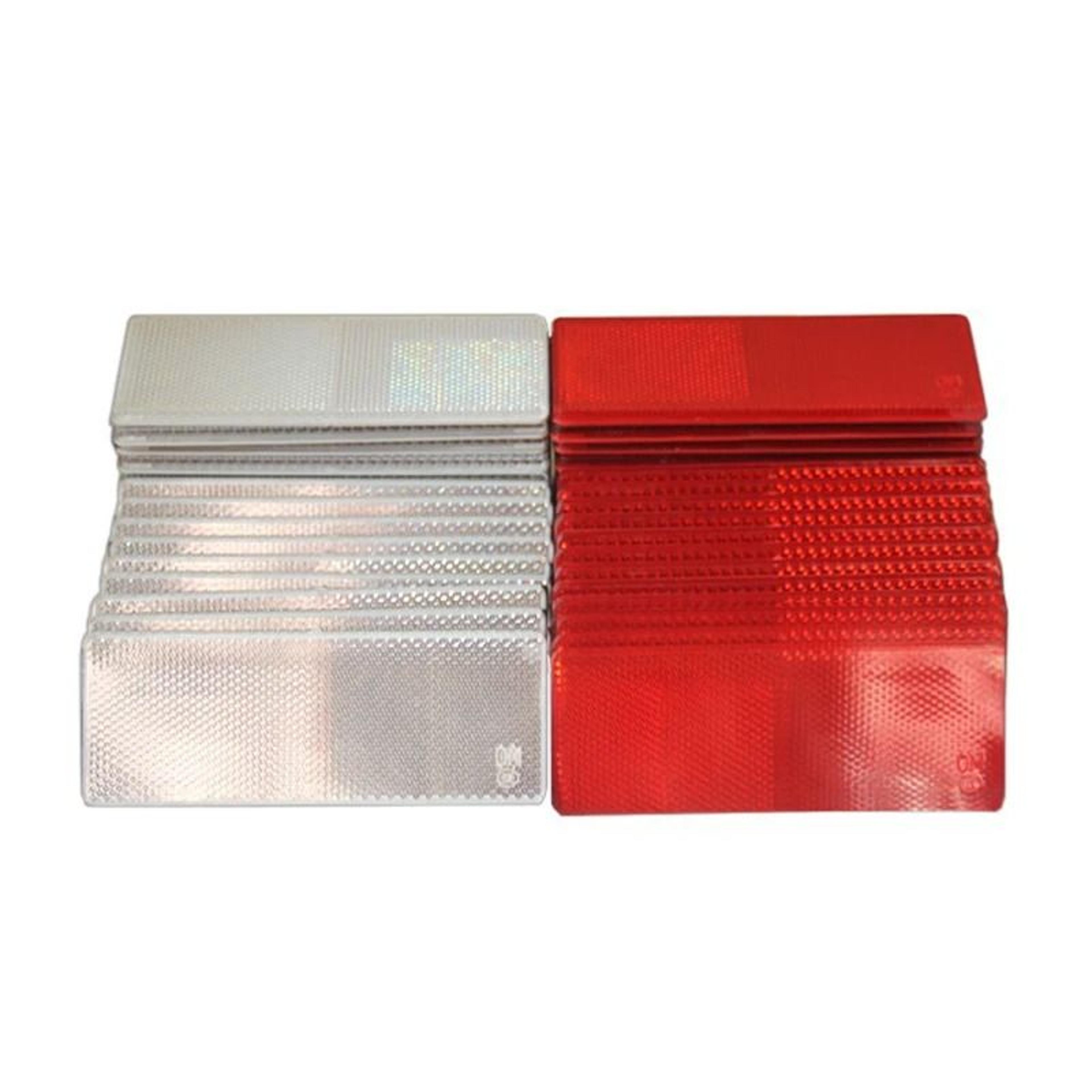 adhesive reflective warning plate stickers for trucks motorcycles and vehicles