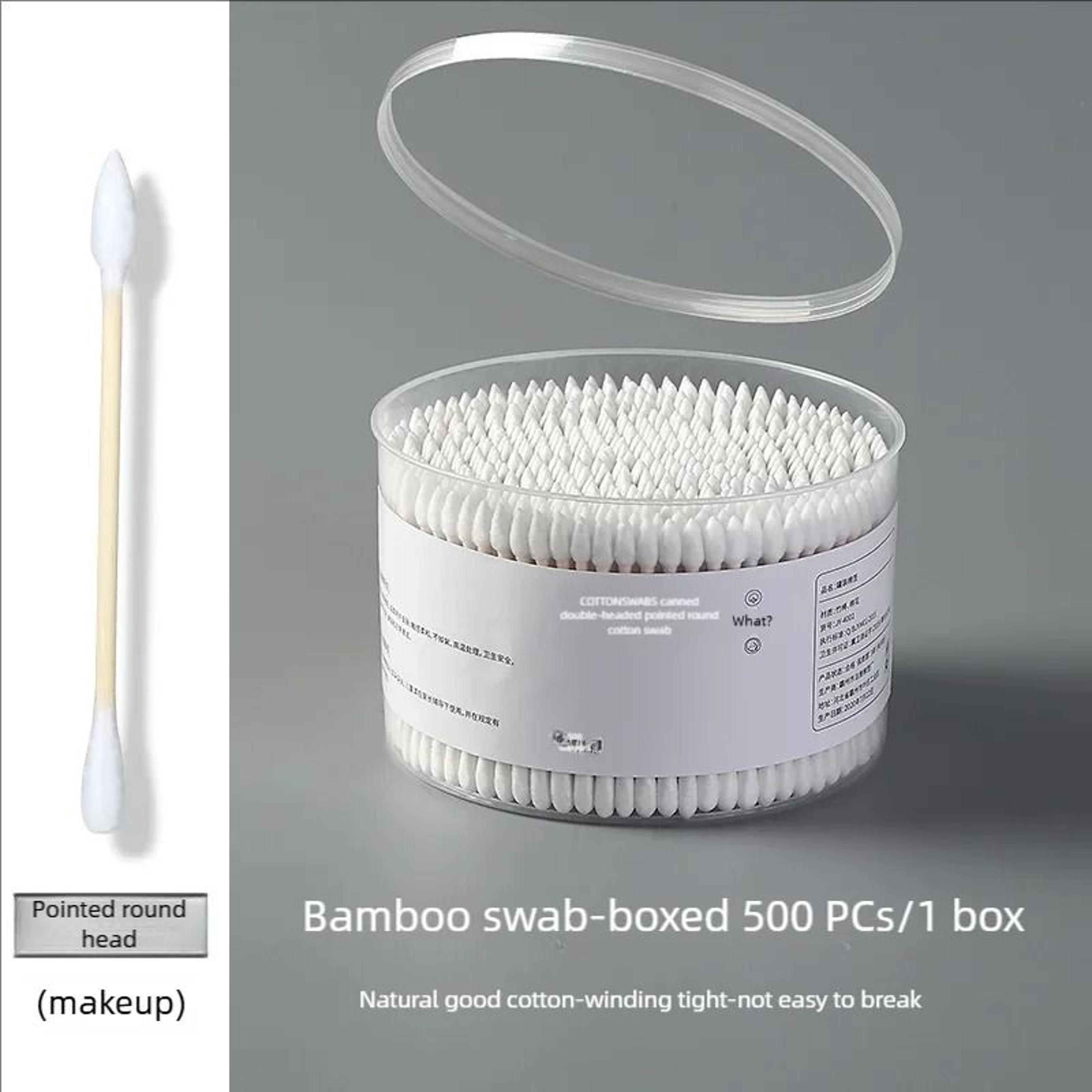 precision double ended cotton swabs for makeup ear cleaning and pet care 500 pieces