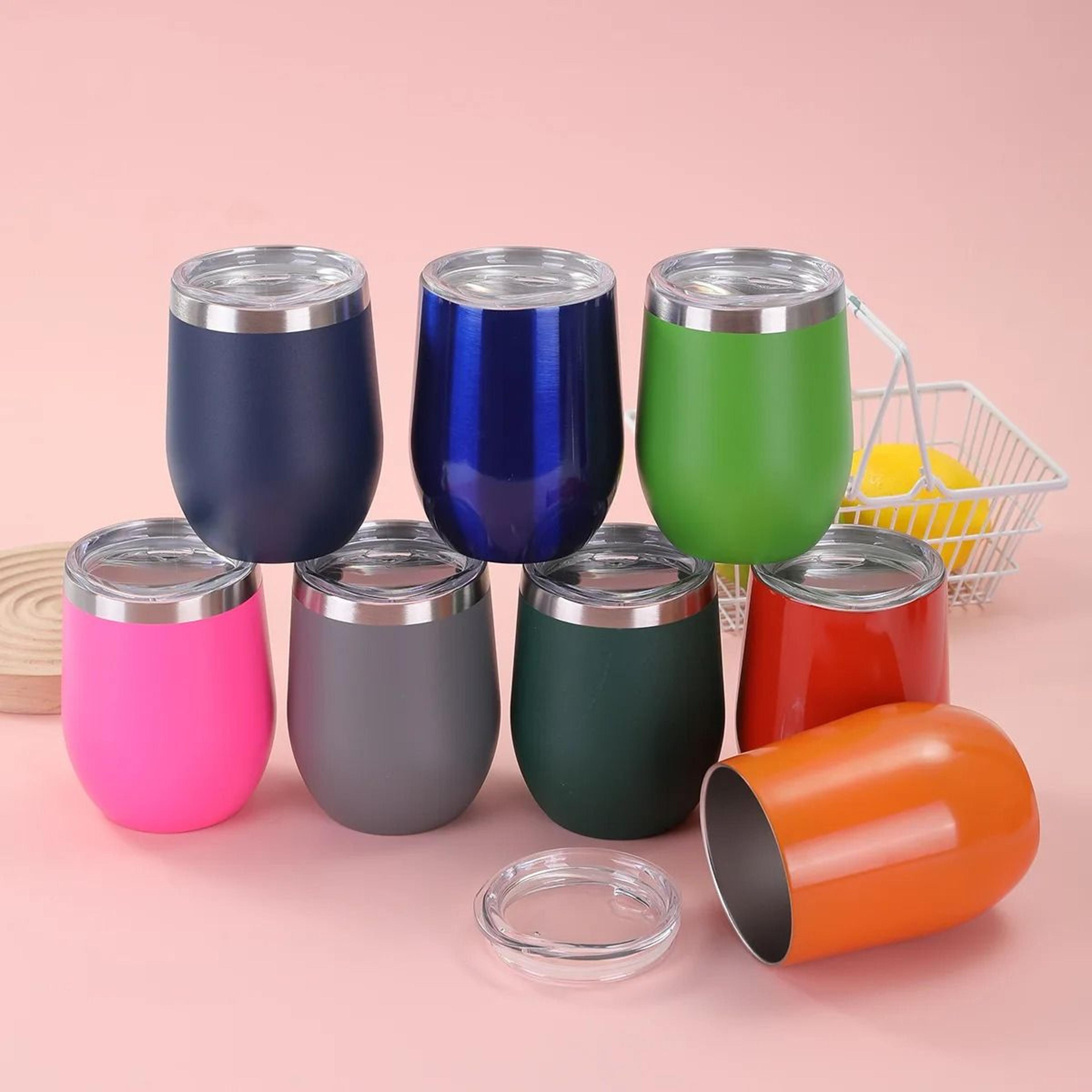12oz stainless steel insulated tumbler cup for hot and cold drinks