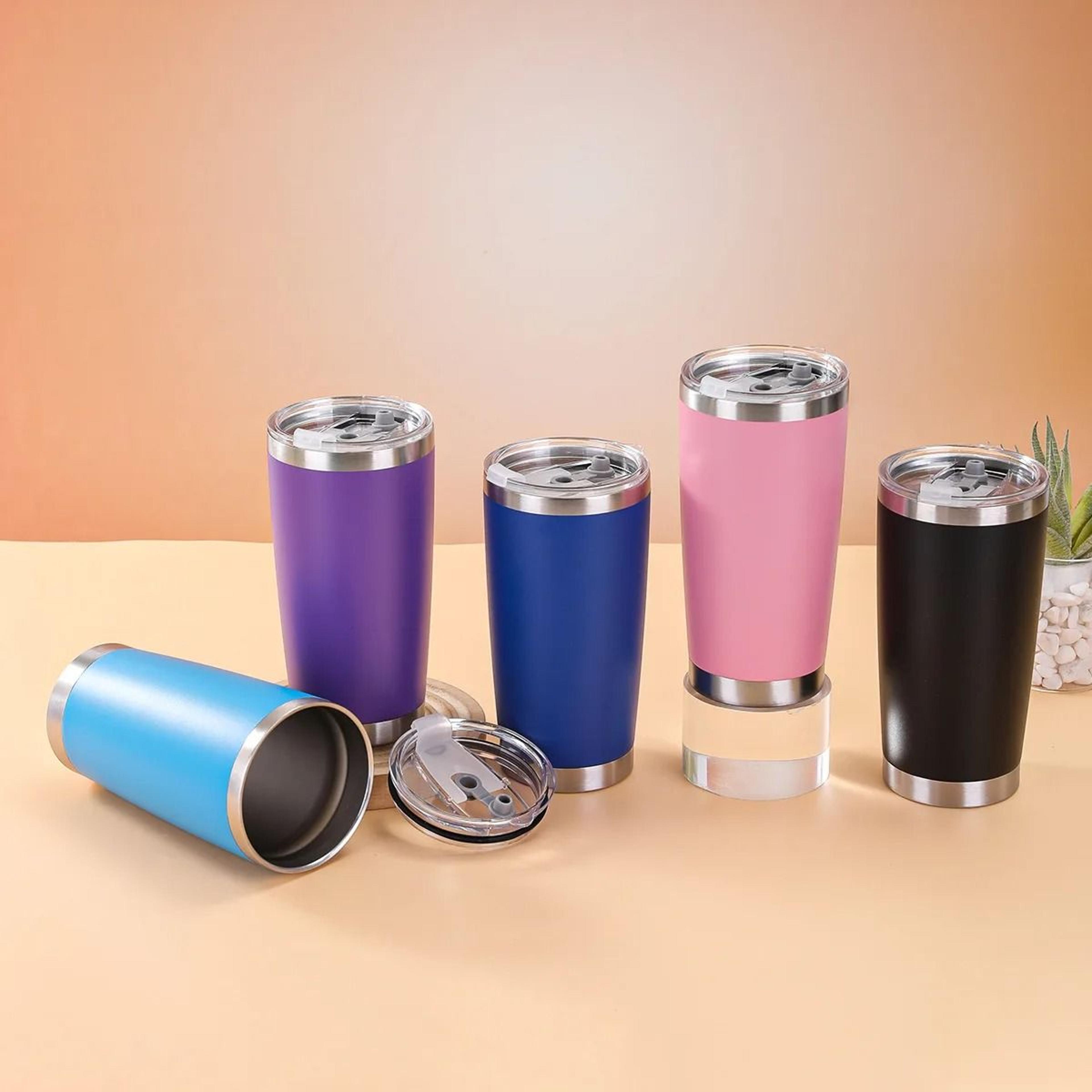 20 oz stainless steel thermal water bottle vacuum insulated for hot and cold drinks