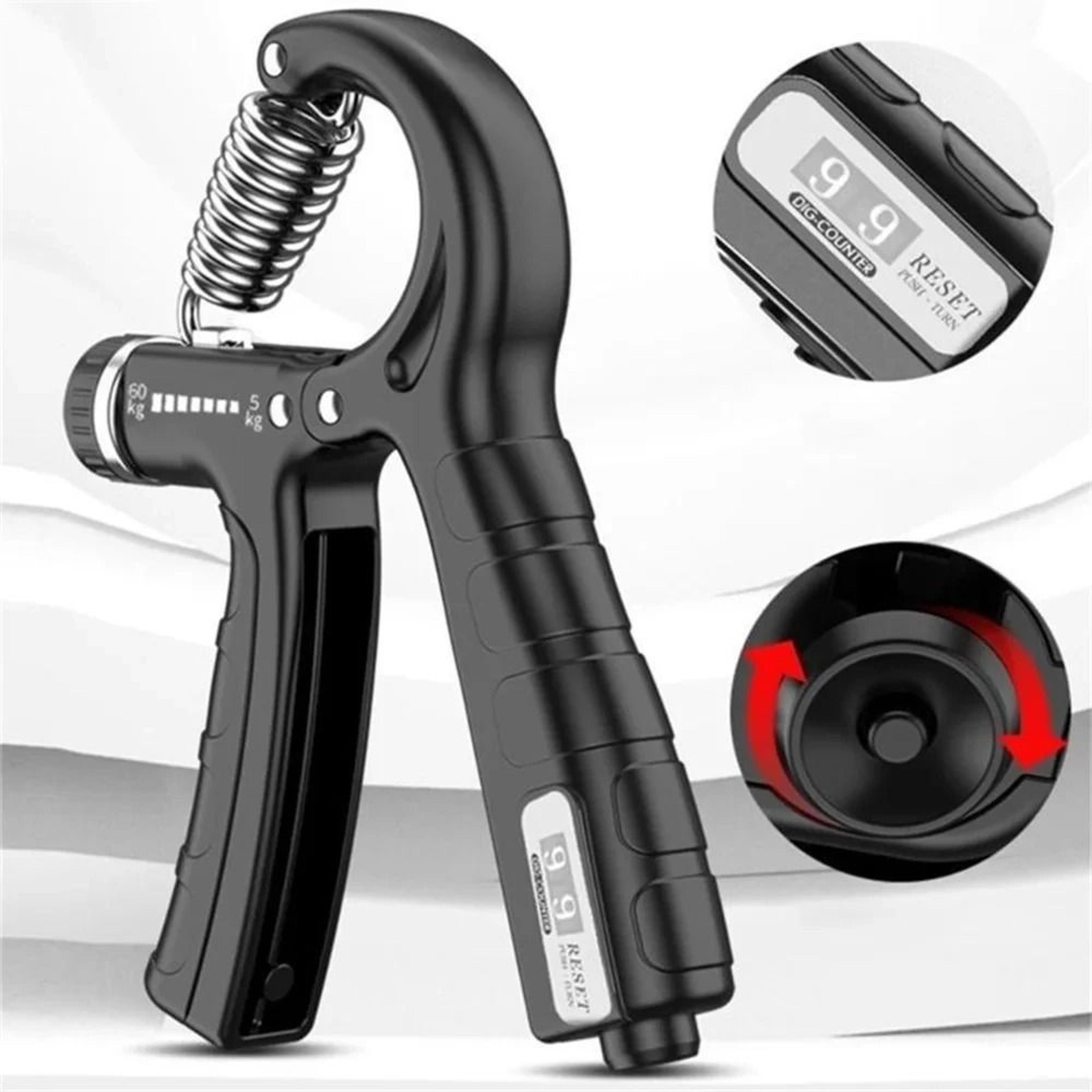 adjustable grip strength trainer hand and forearm exerciser