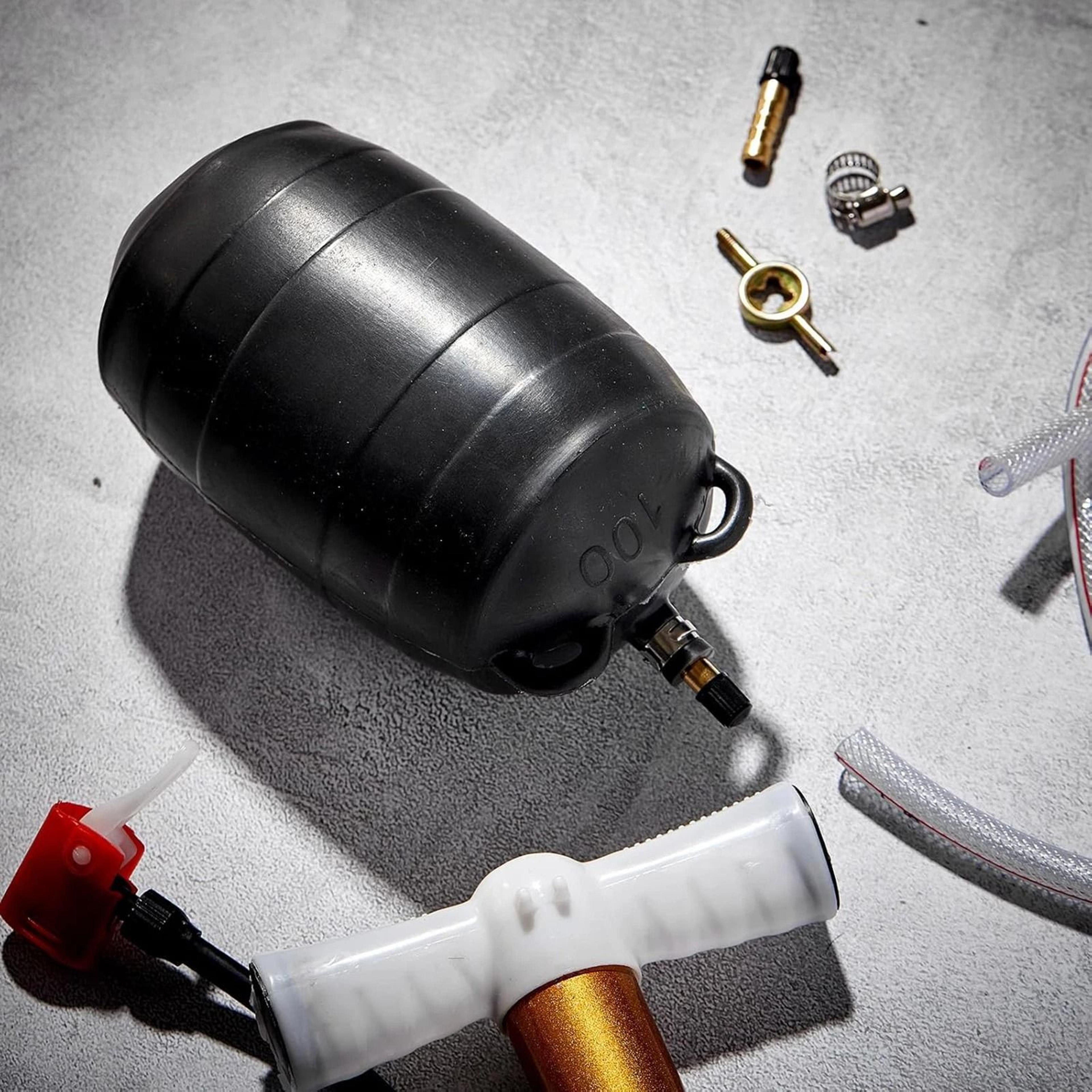 inflatable pipe plug for plumbing pressure testing and pipe maintenance