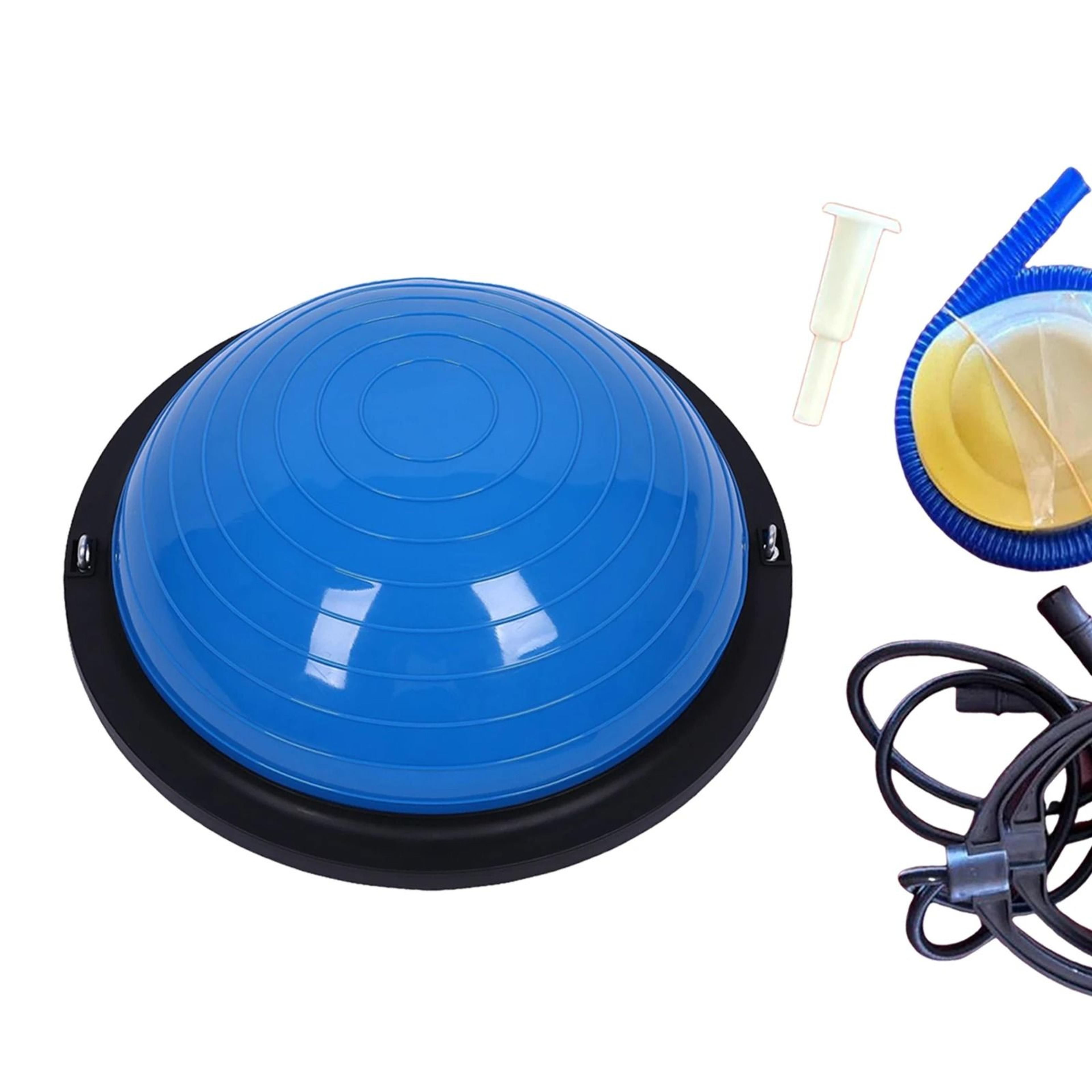 half balance ball trainer for core strength and full body workouts