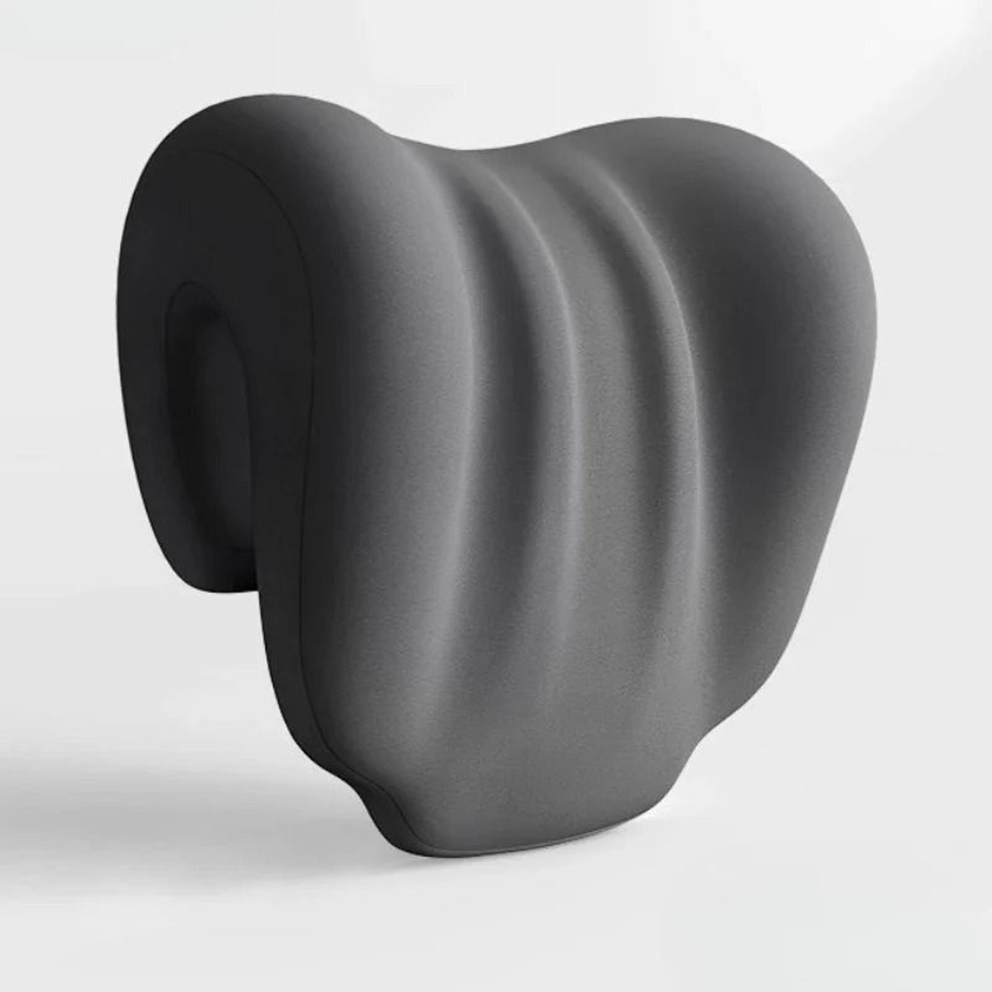 ergonomic office nap pillow with adjustable strap for neck support