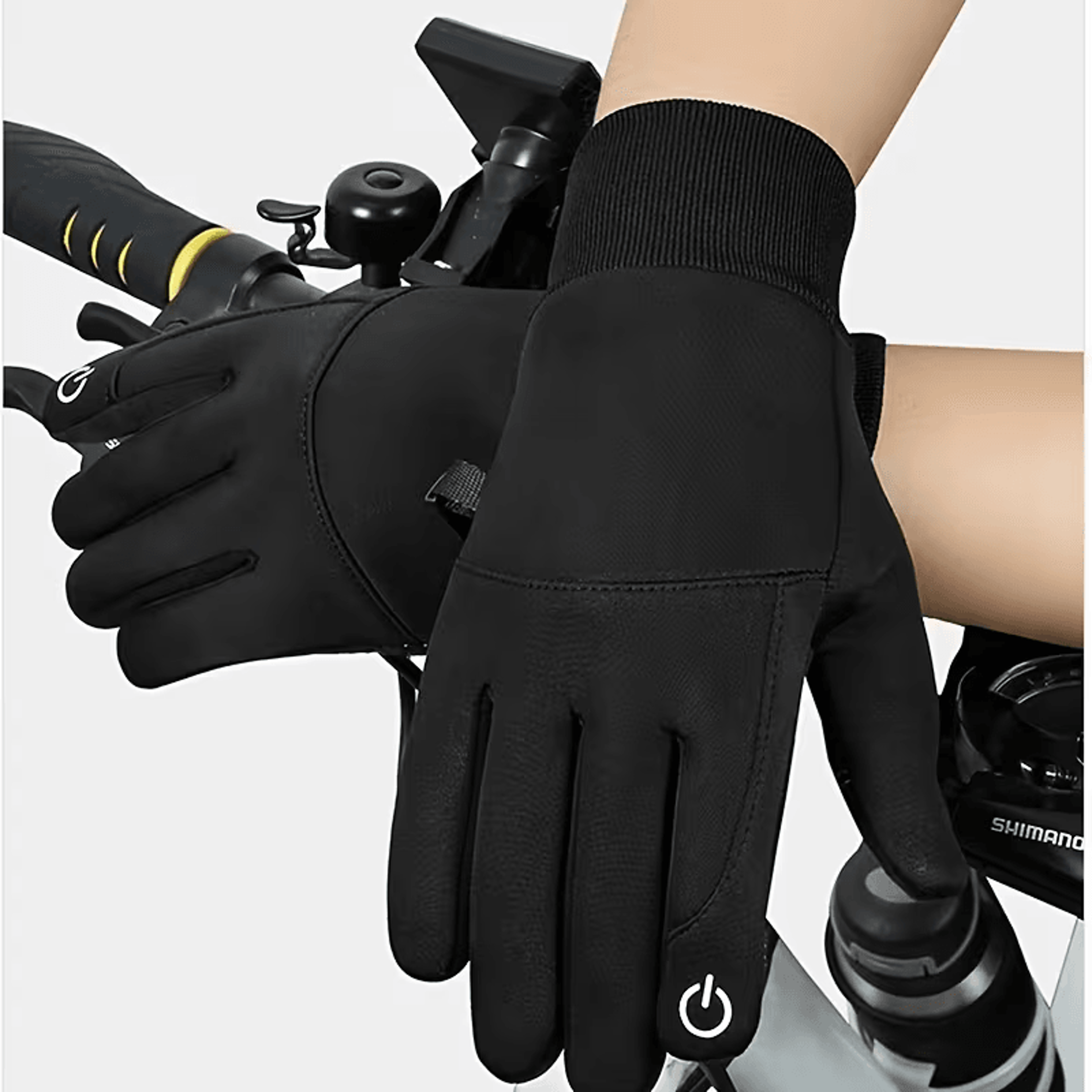 frostgrip flip-open winter gloves | stay warm & text with ease in cold weather