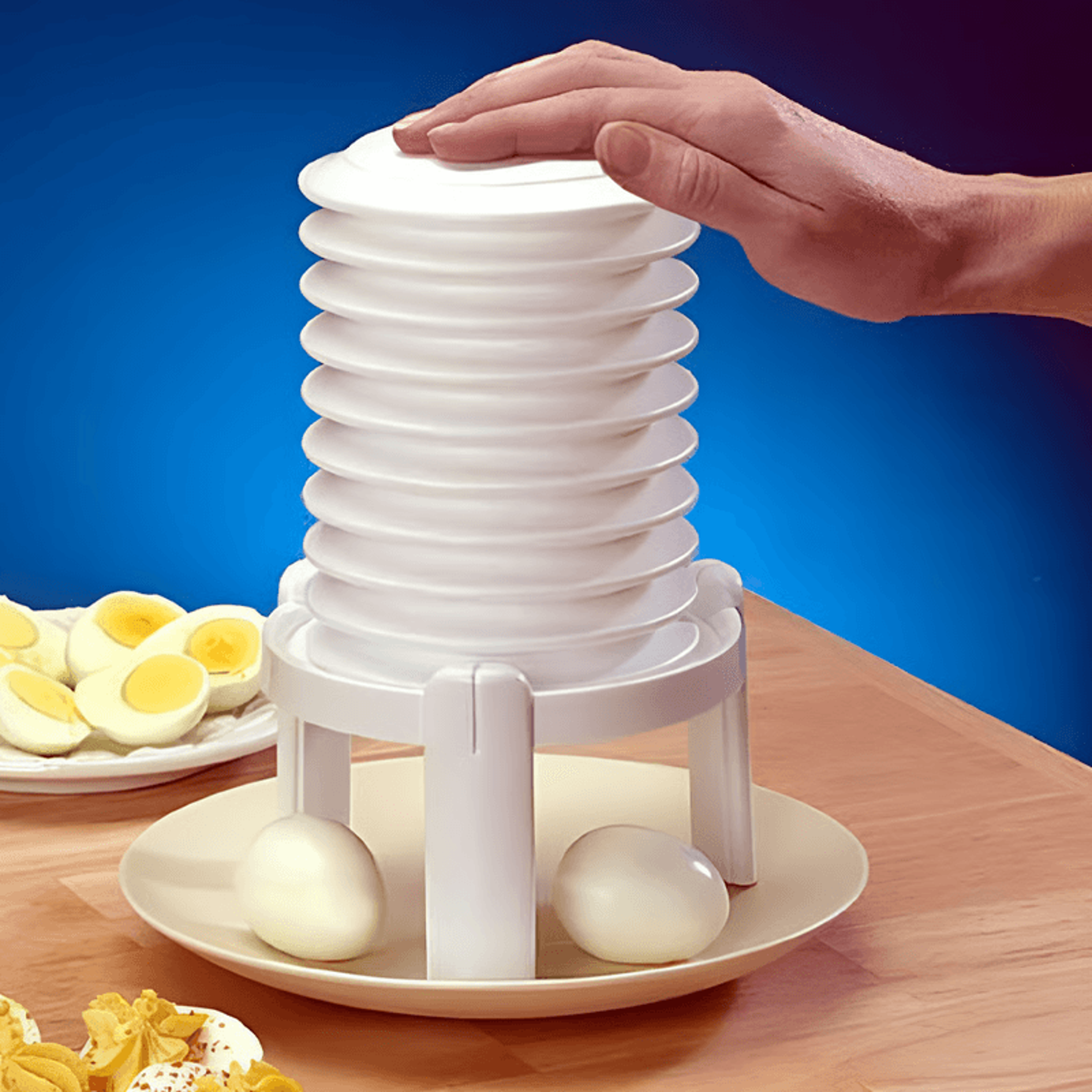creative egg peeler tool, quick, safe eggshell removal for effortless meal prep