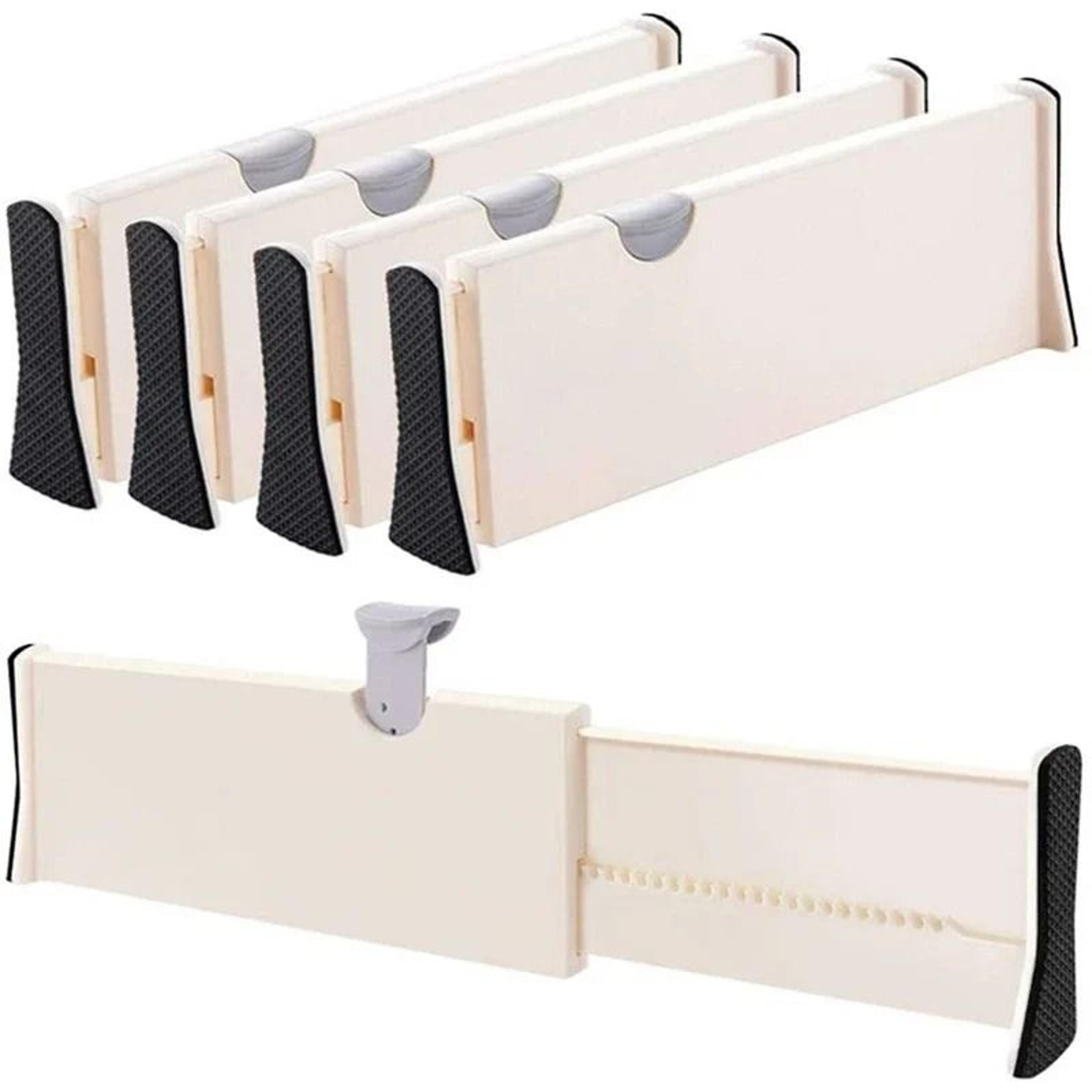 expandable adjustable drawer dividers drawer organizer for kitchen closet and office