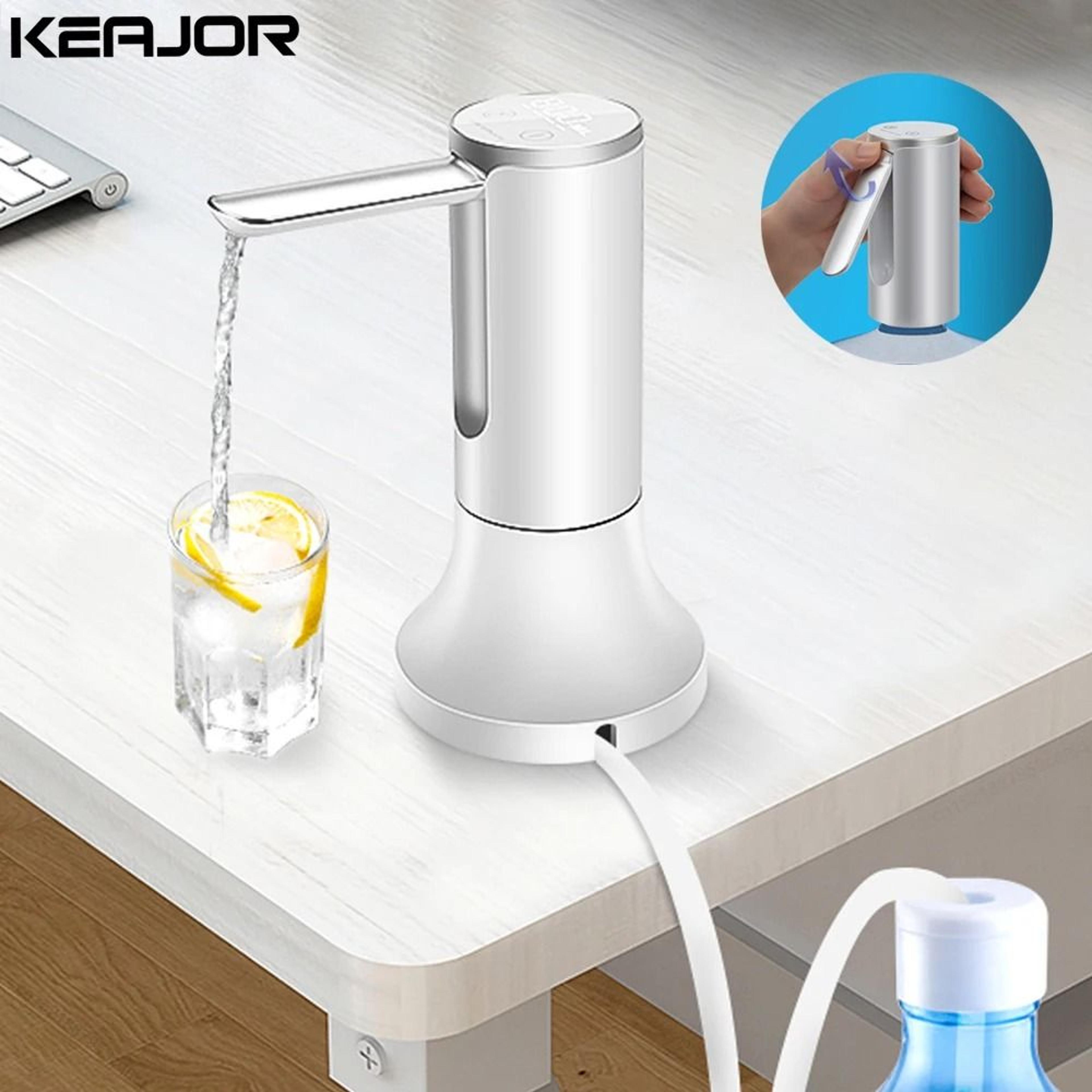 rechargeable electric water gallon pump automatic dispenser for 19 liter bottles