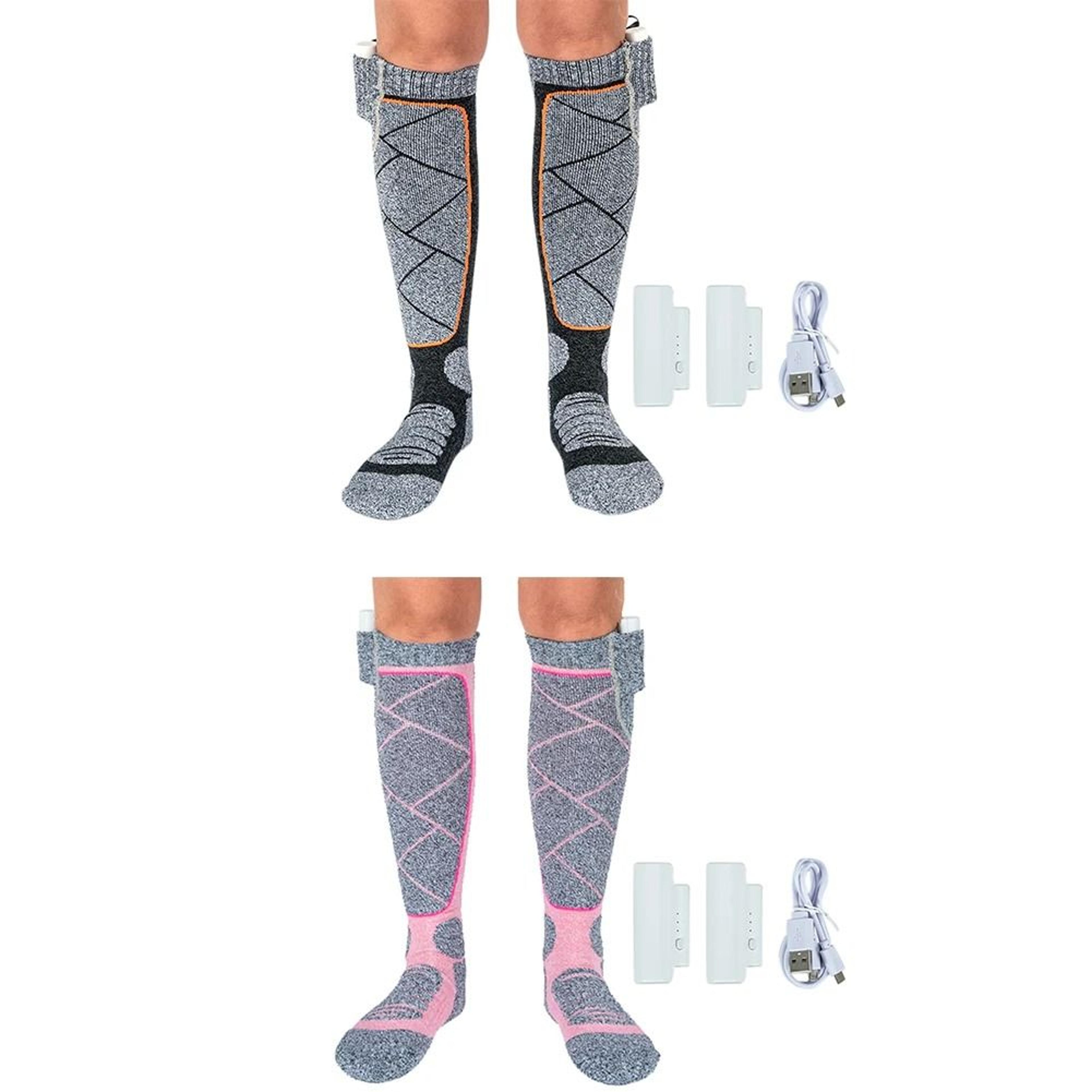electric heated socks with adjustable heat battery powered winter socks