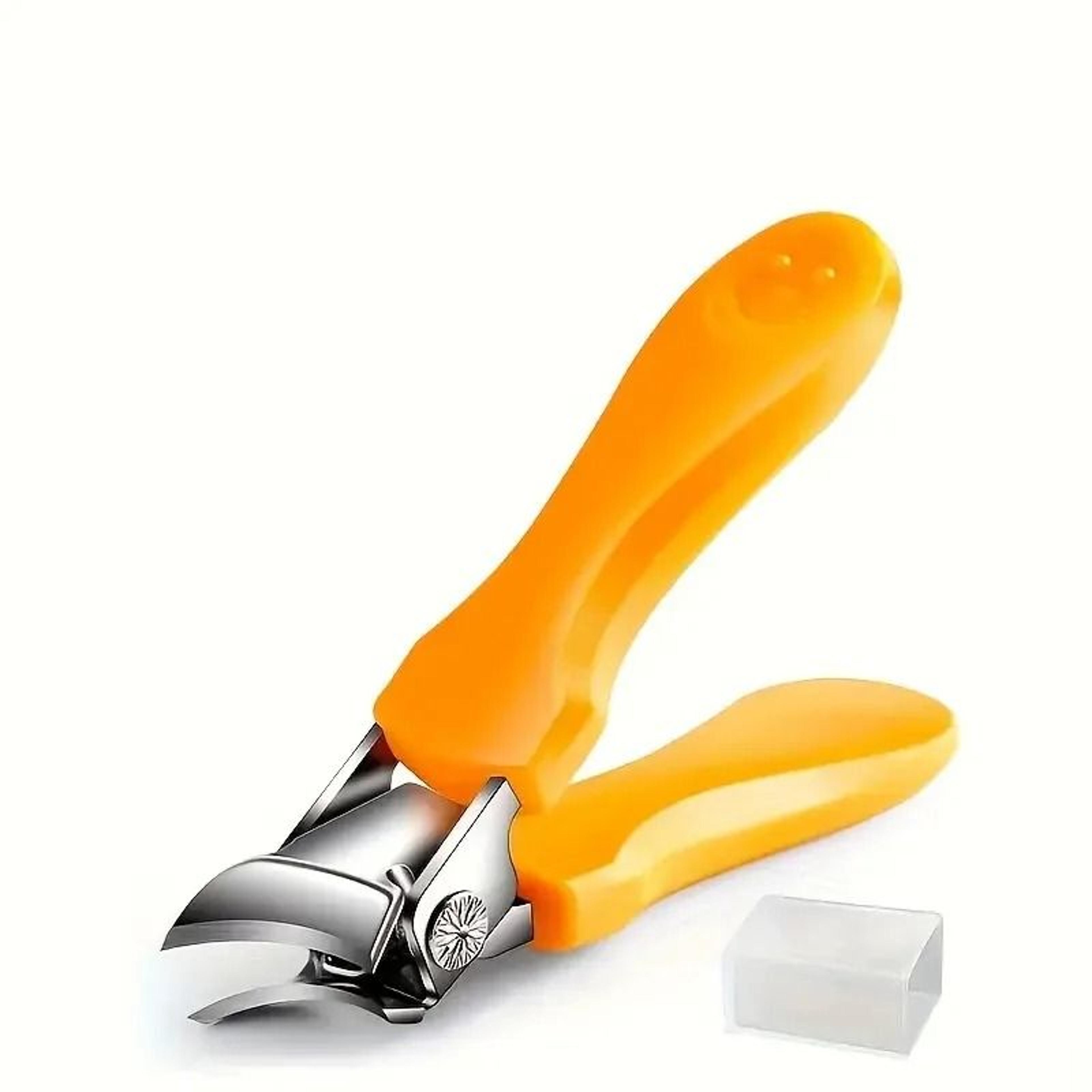 heavy duty toenail clippers for thick nails with anti splash design