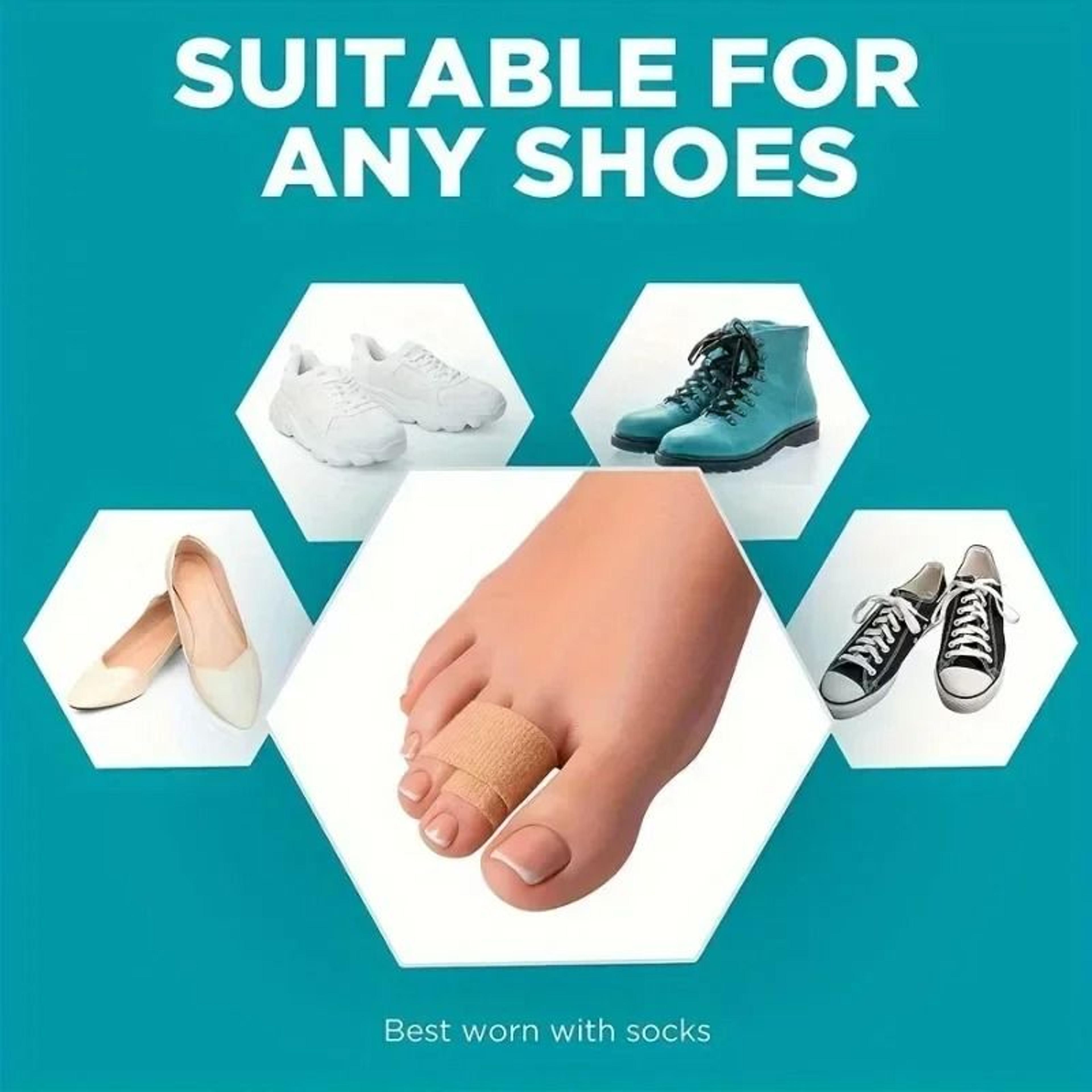 reusable hammer toe straightener toe alignment splint corrector
