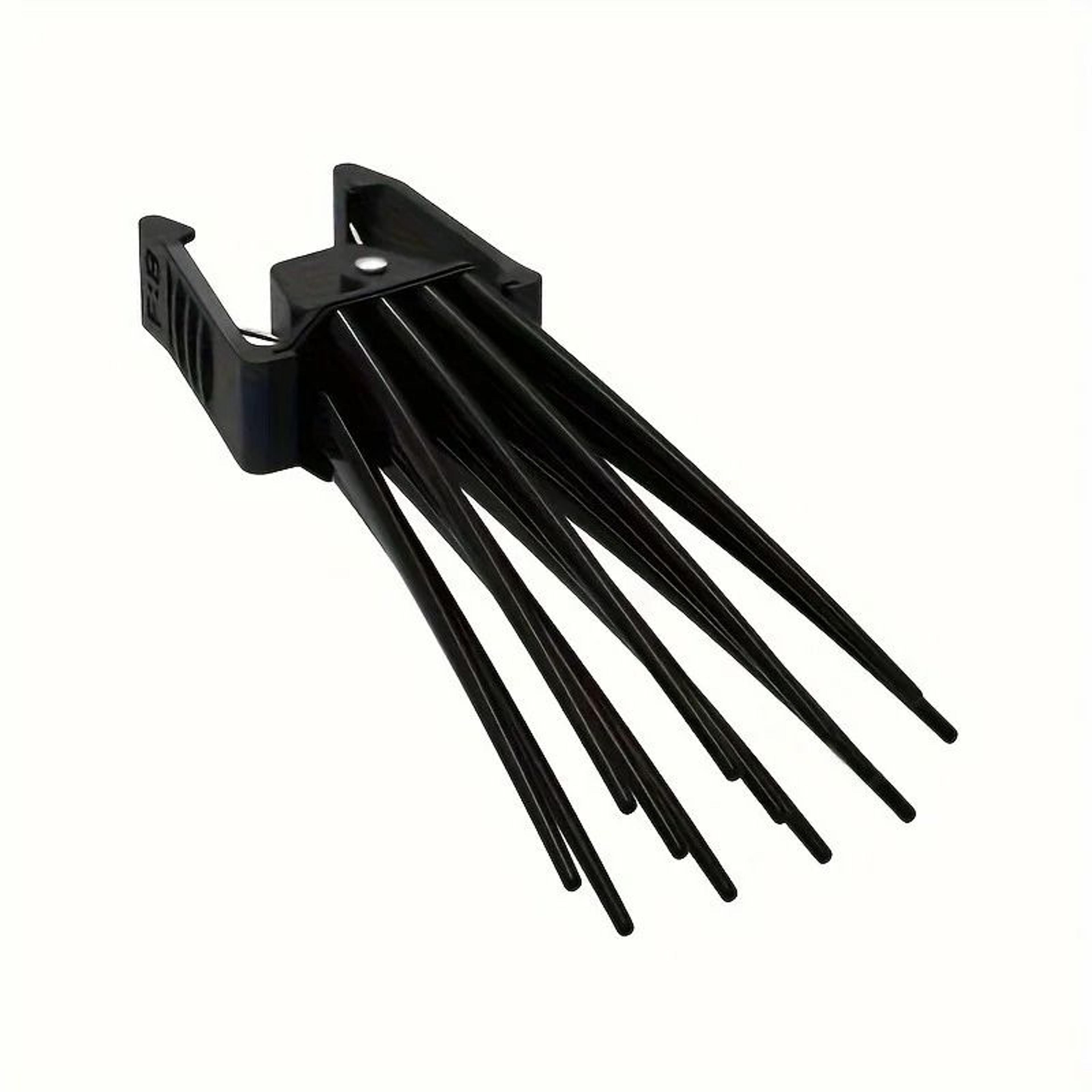black high crown fluffy hair volumizing clip for natural root lift and bangs styling