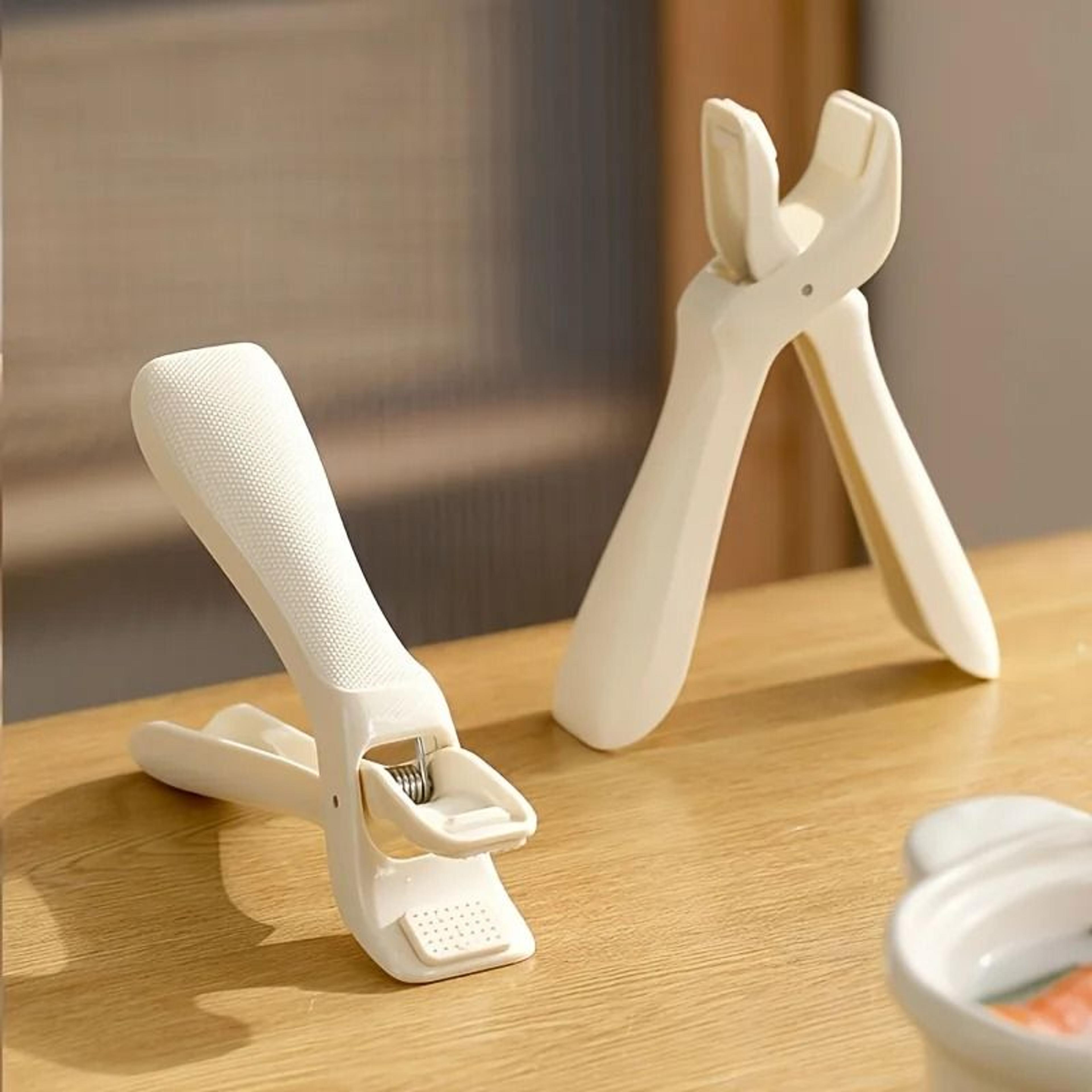 silicone anti scalding bowl clip heat resistant plate lifter