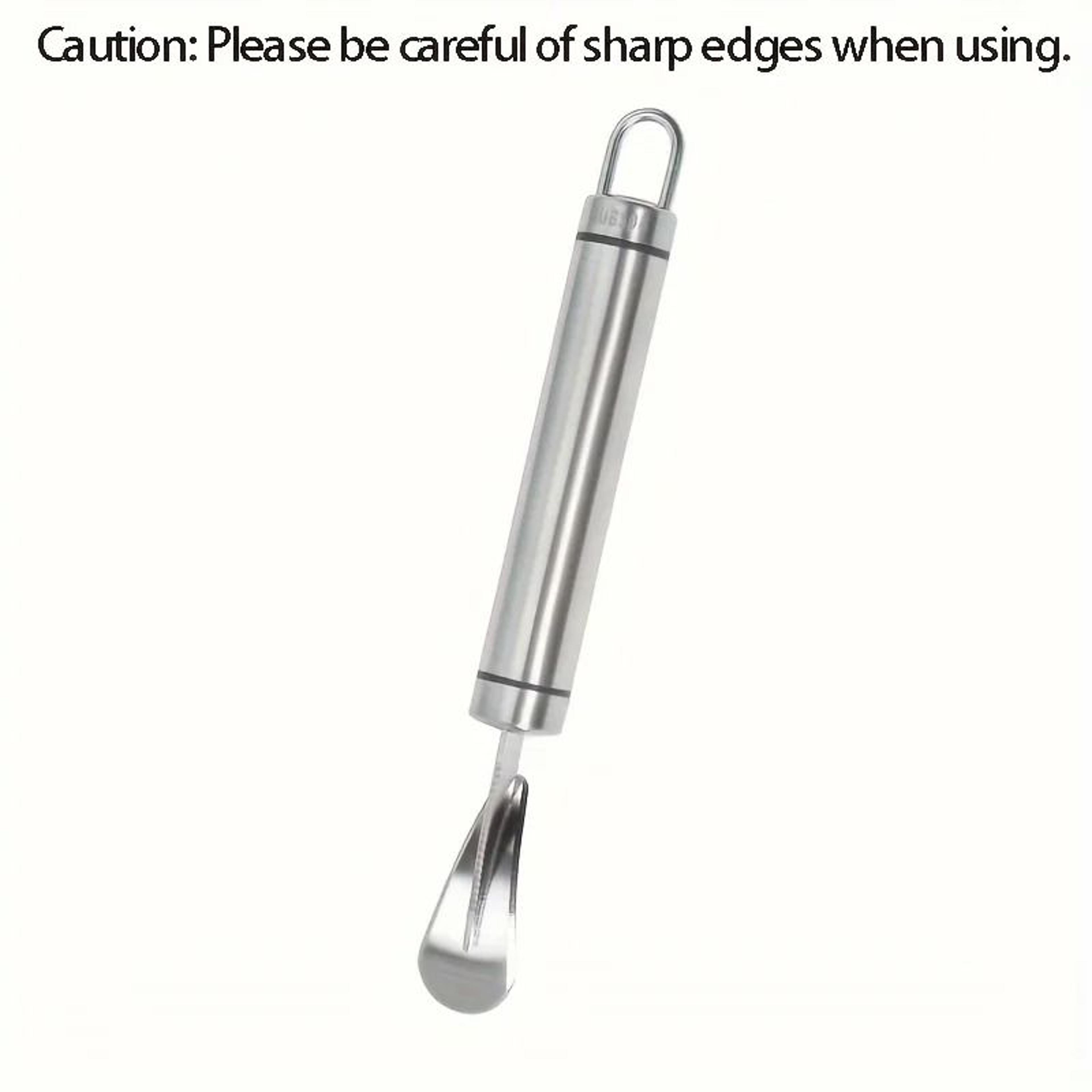 stainless steel orange peeler tool citrus and lemon peeling cutter