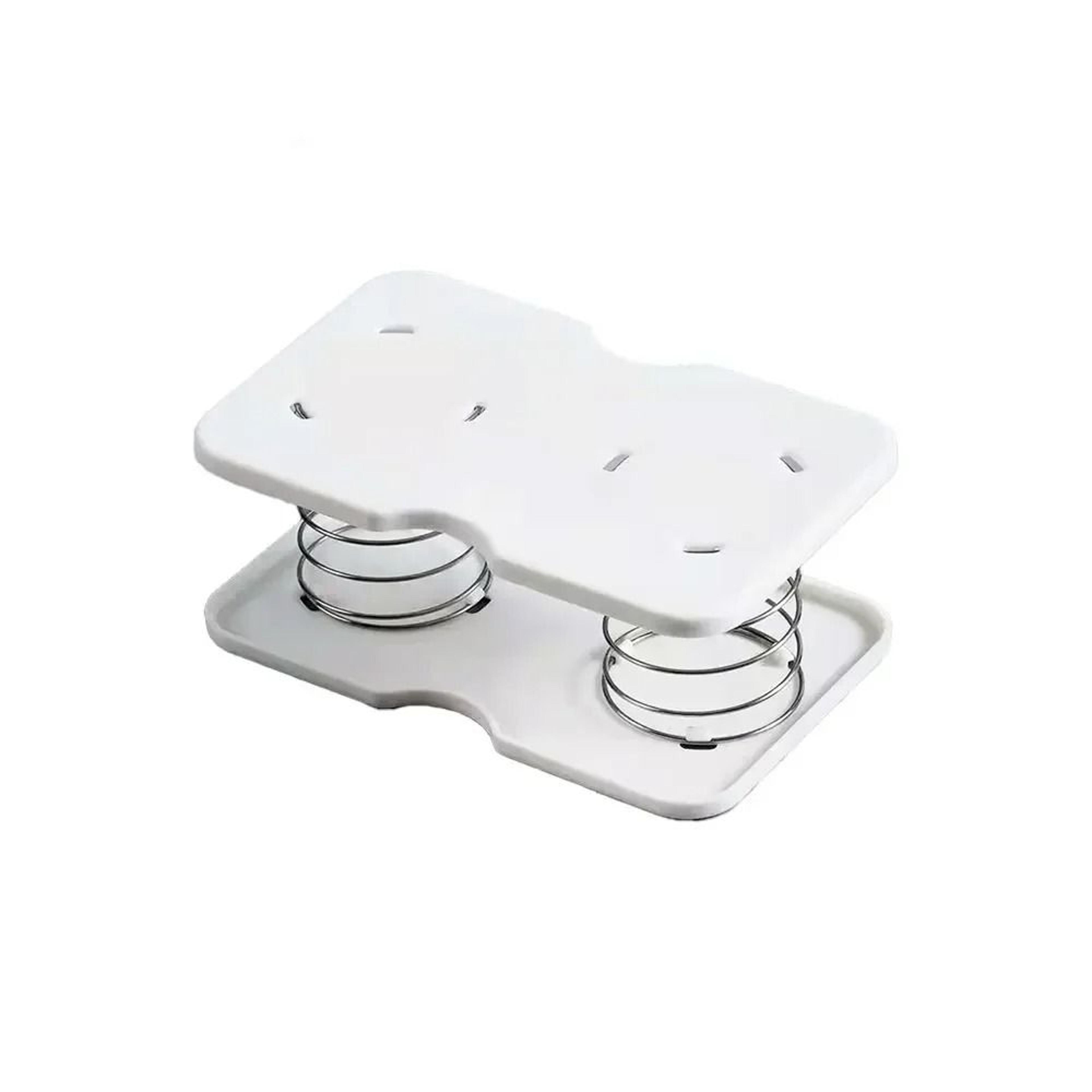 automatic spring loaded tissue box dispenser for home and office organization