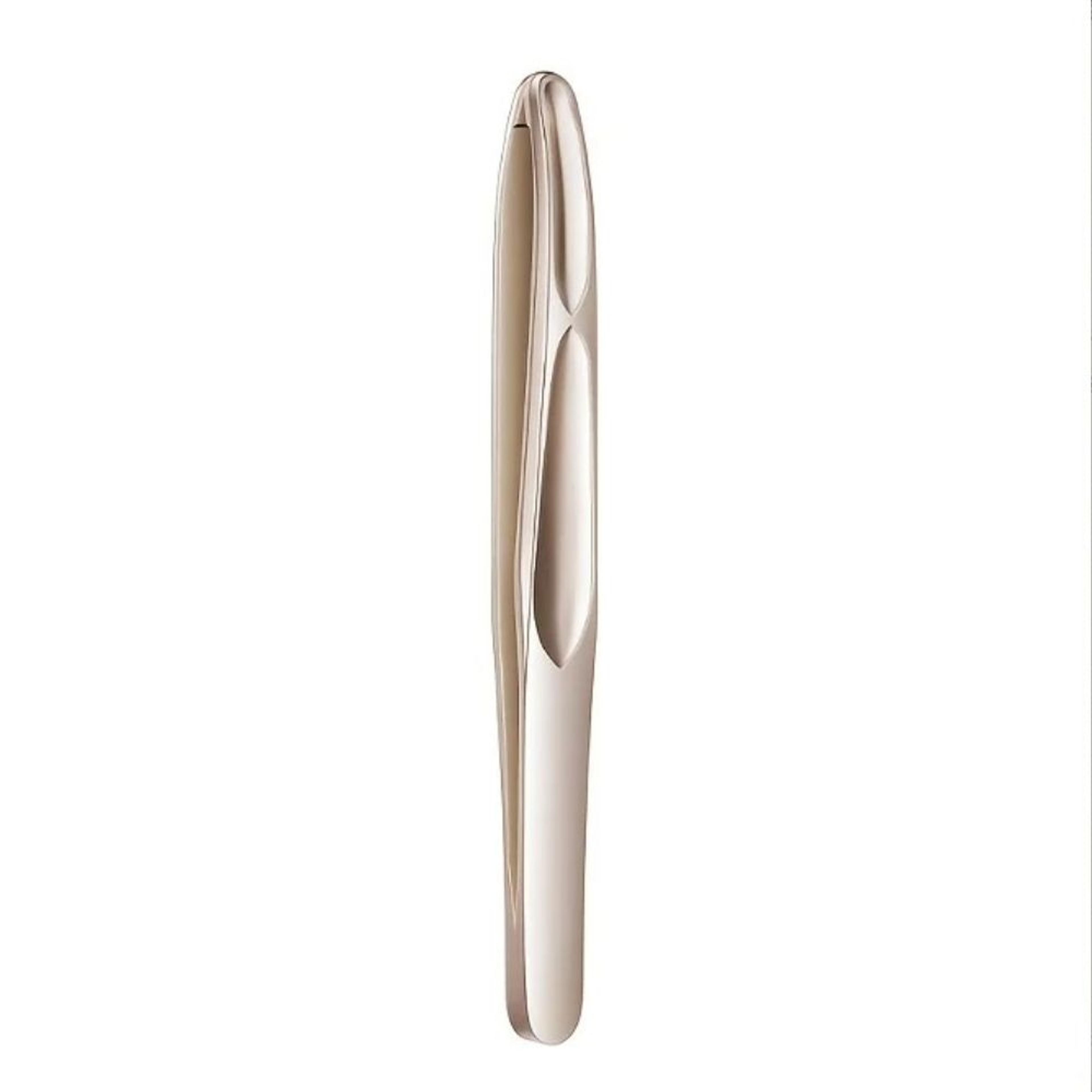 premium round head precision tweezers for eyebrow facial and beard hair removal