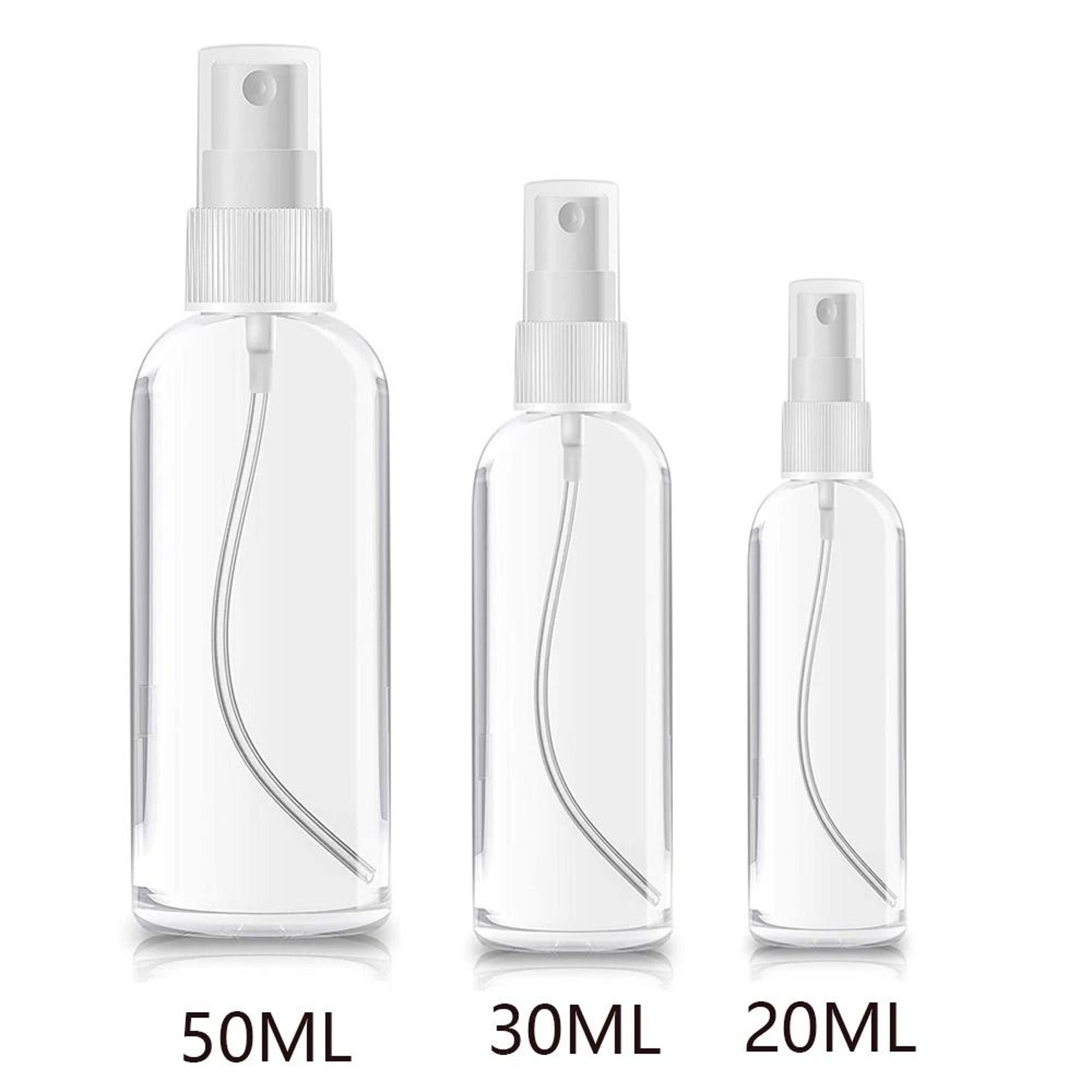 transparent refillable spray bottle mini cosmetic atomizer