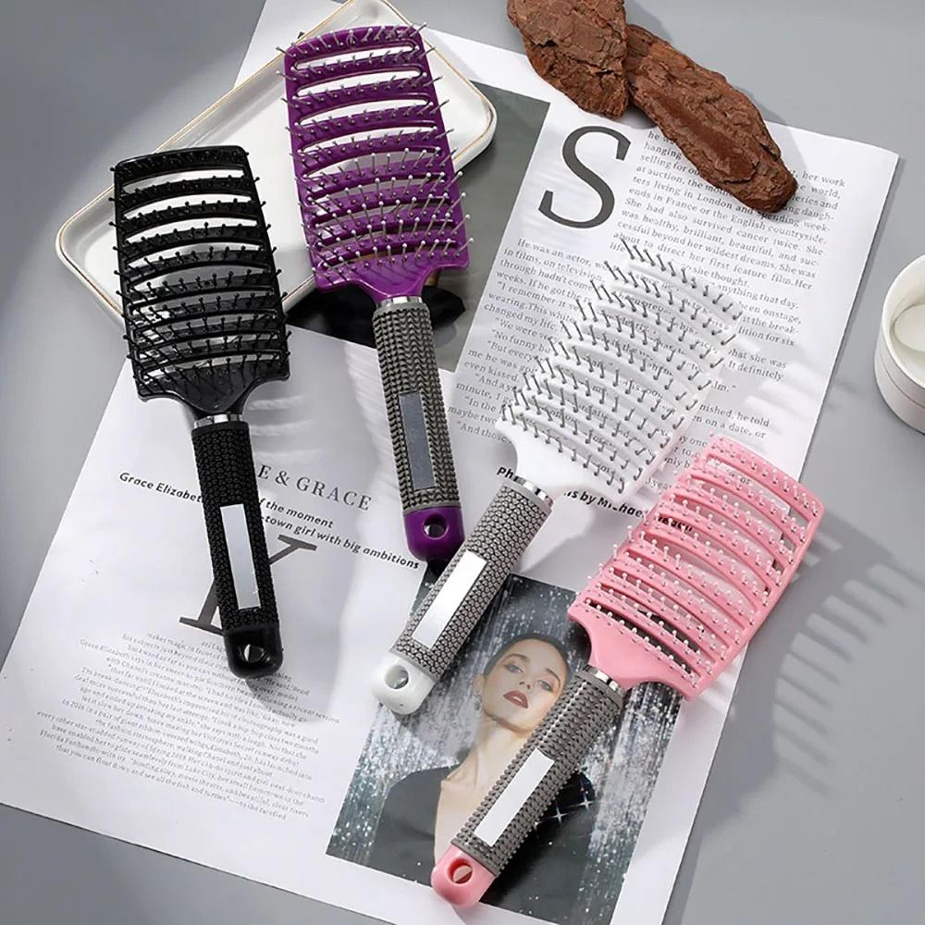 wet hair detangling brush scalp massage comb for women and girls