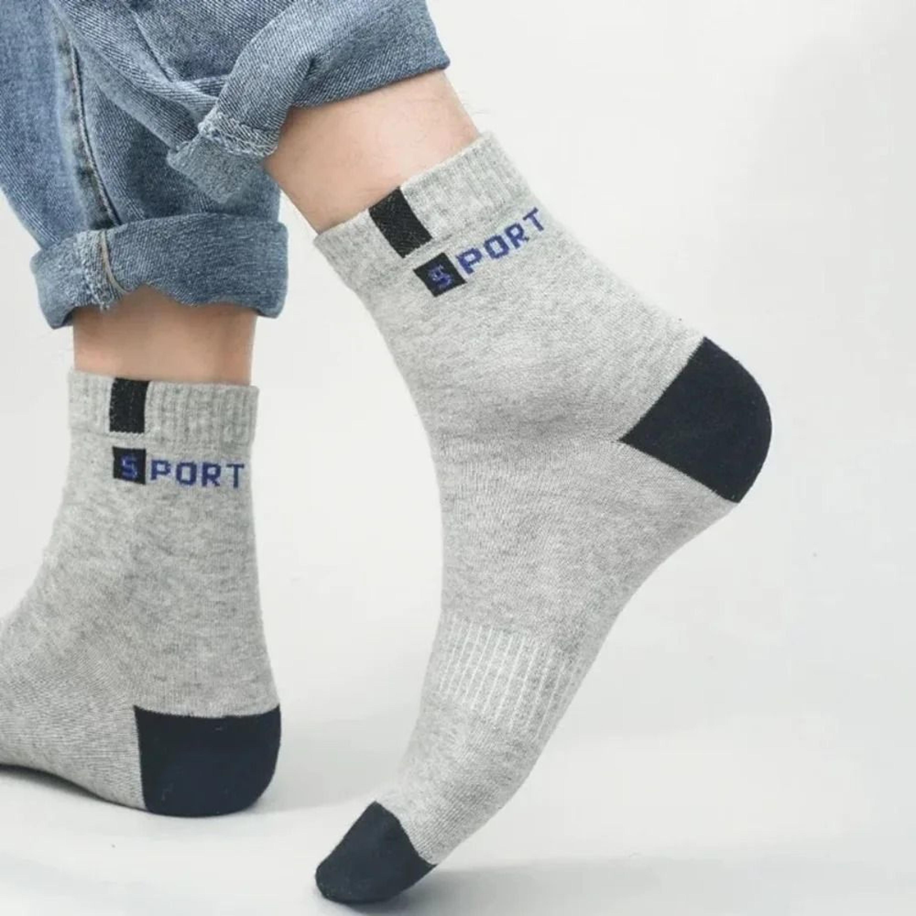 men bamboo fiber socks breathable odor control cotton blend