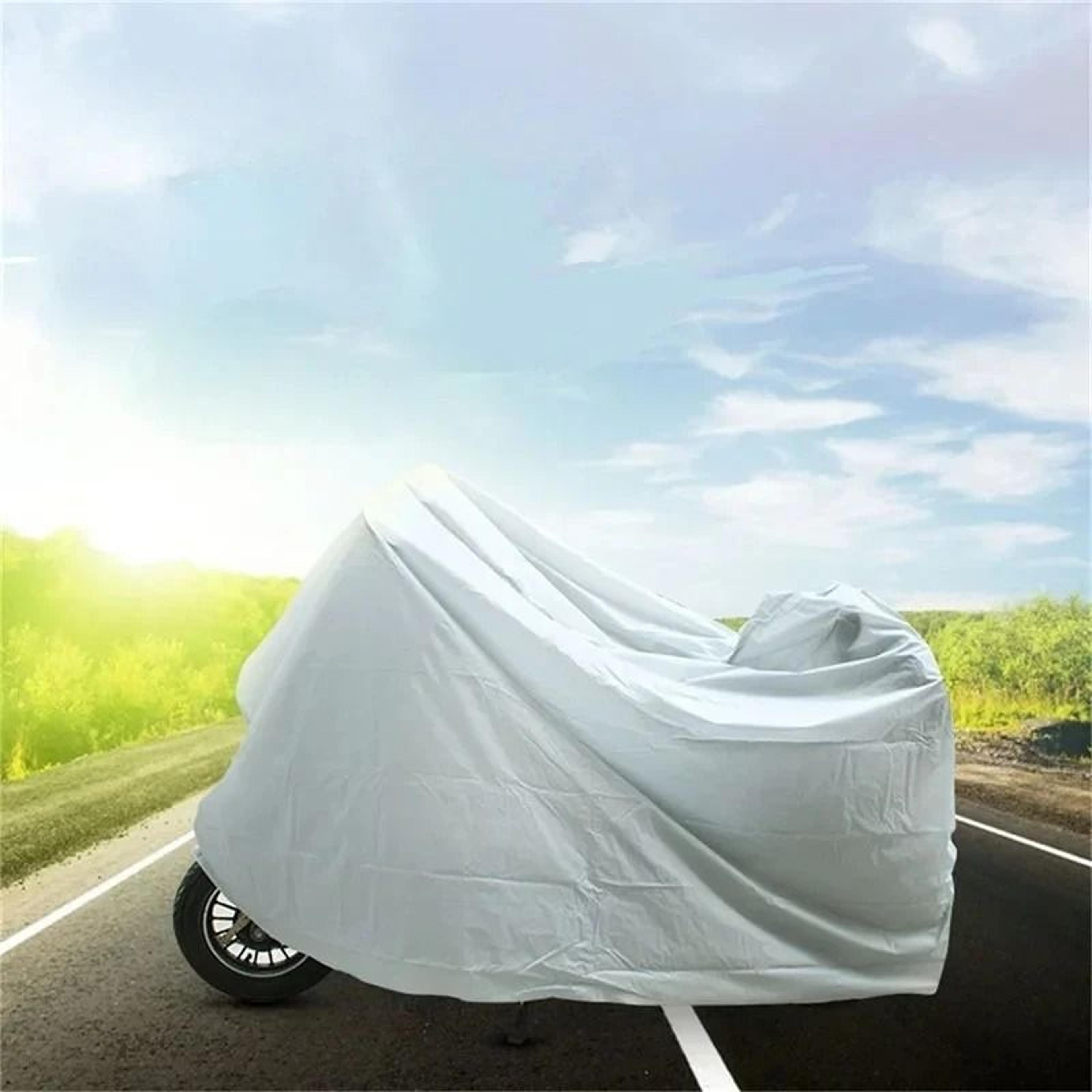 universal waterproof motorcycle cover uv protection for bikes and scooters